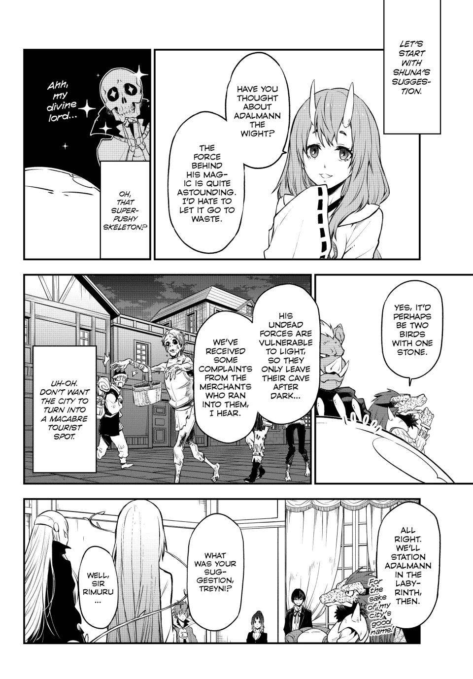 Tensei Shitara Slime Datta Ken Chapter 107 page 8 - Chapter 107: The Lightspeed Hero