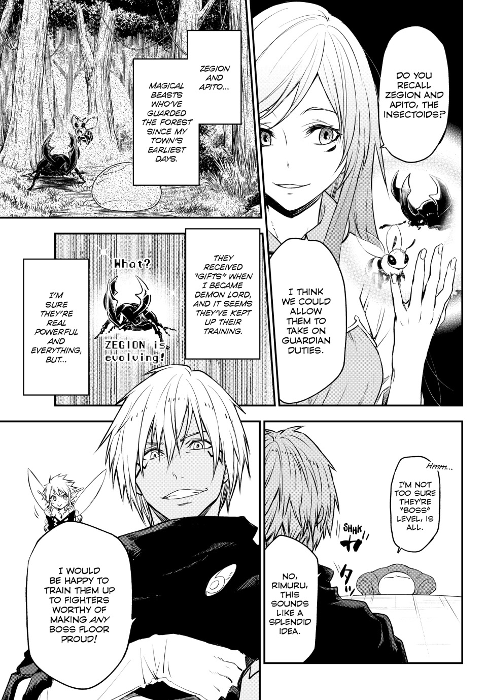 Tensei Shitara Slime Datta Ken Chapter 107 page 9 - Chapter 107: The Lightspeed Hero