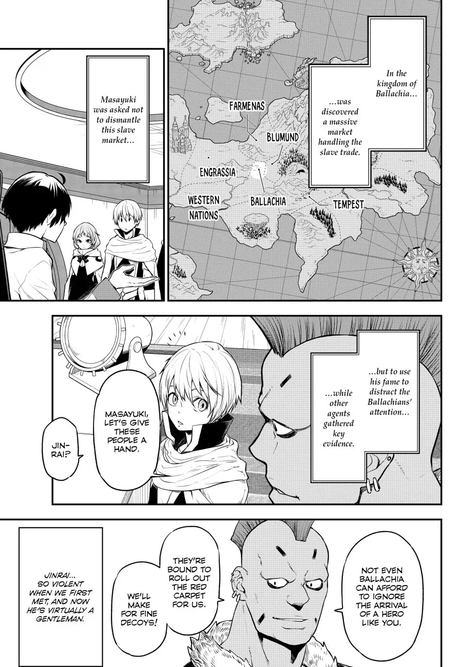 Tensei Shitara Slime Datta Ken Chapter 108 page 1 - Chapter 108