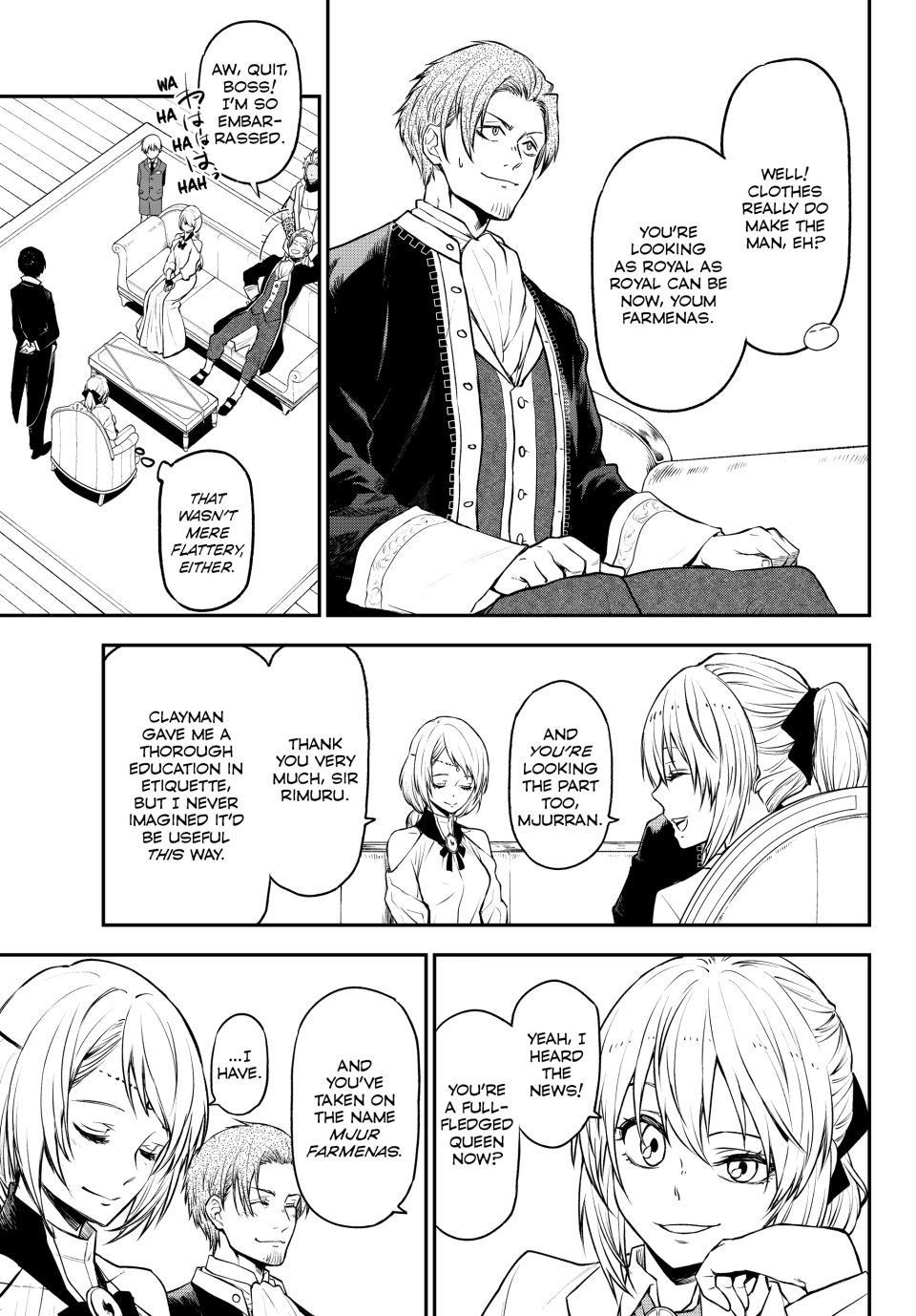 Tensei Shitara Slime Datta Ken Chapter 109 page 1 - Chapter 109