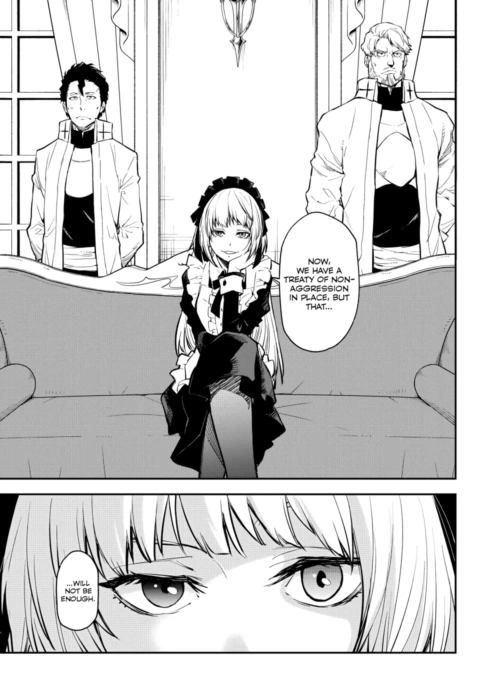 Tensei Shitara Slime Datta Ken Chapter 112 page 1 - Chapter 112: A Problem Arises