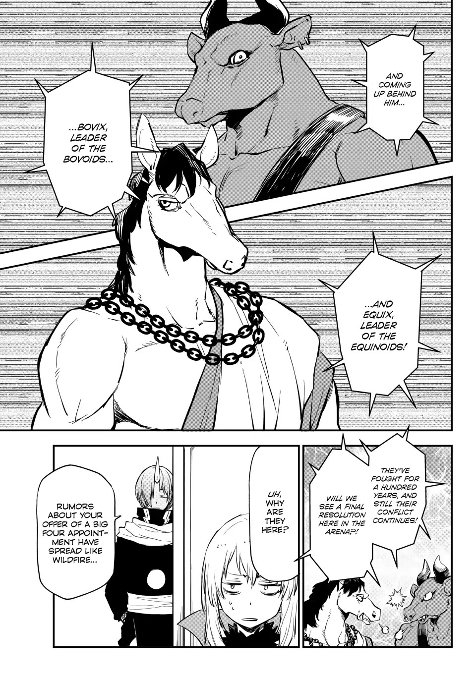 Tensei Shitara Slime Datta Ken Chapter 112 page 32 - Chapter 112: A Problem Arises