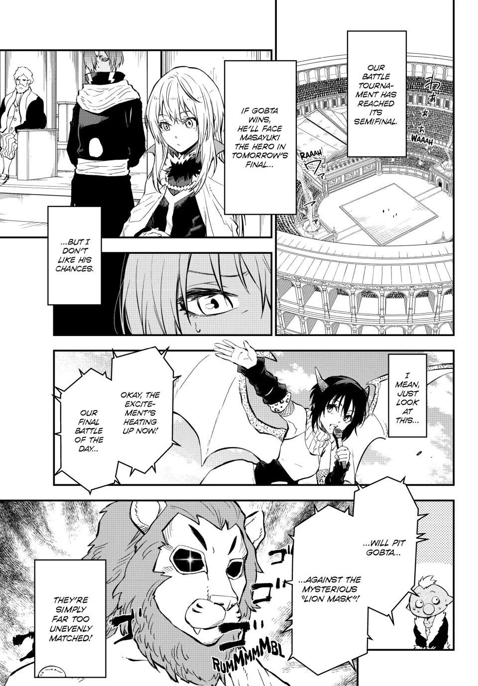 Tensei Shitara Slime Datta Ken Chapter 114 page 1 - Chapter 114