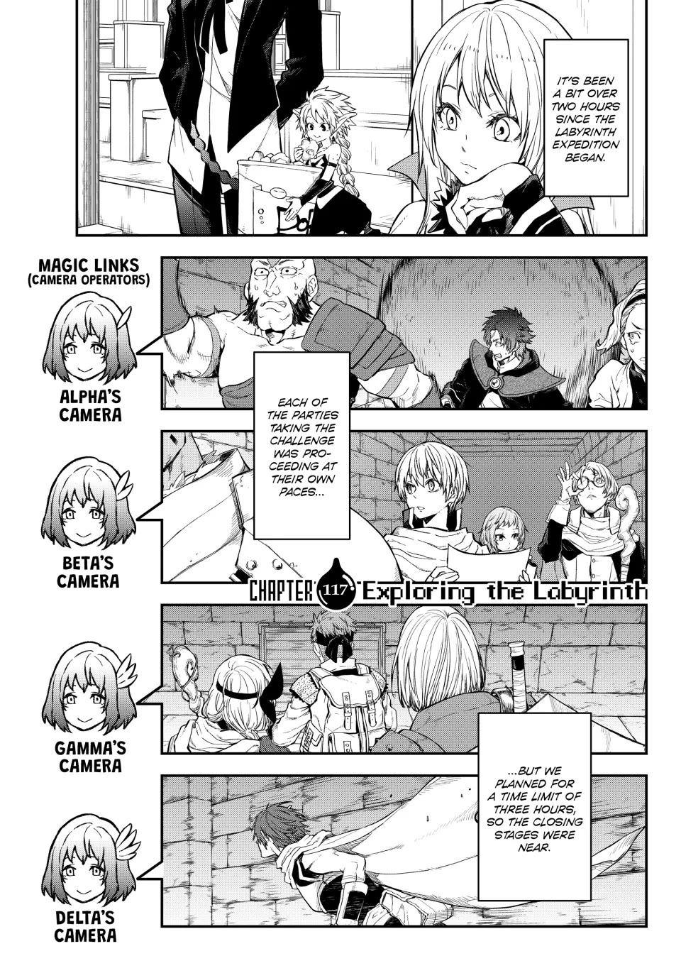 Tensei Shitara Slime Datta Ken Chapter 117 page 1 - Chapter 117