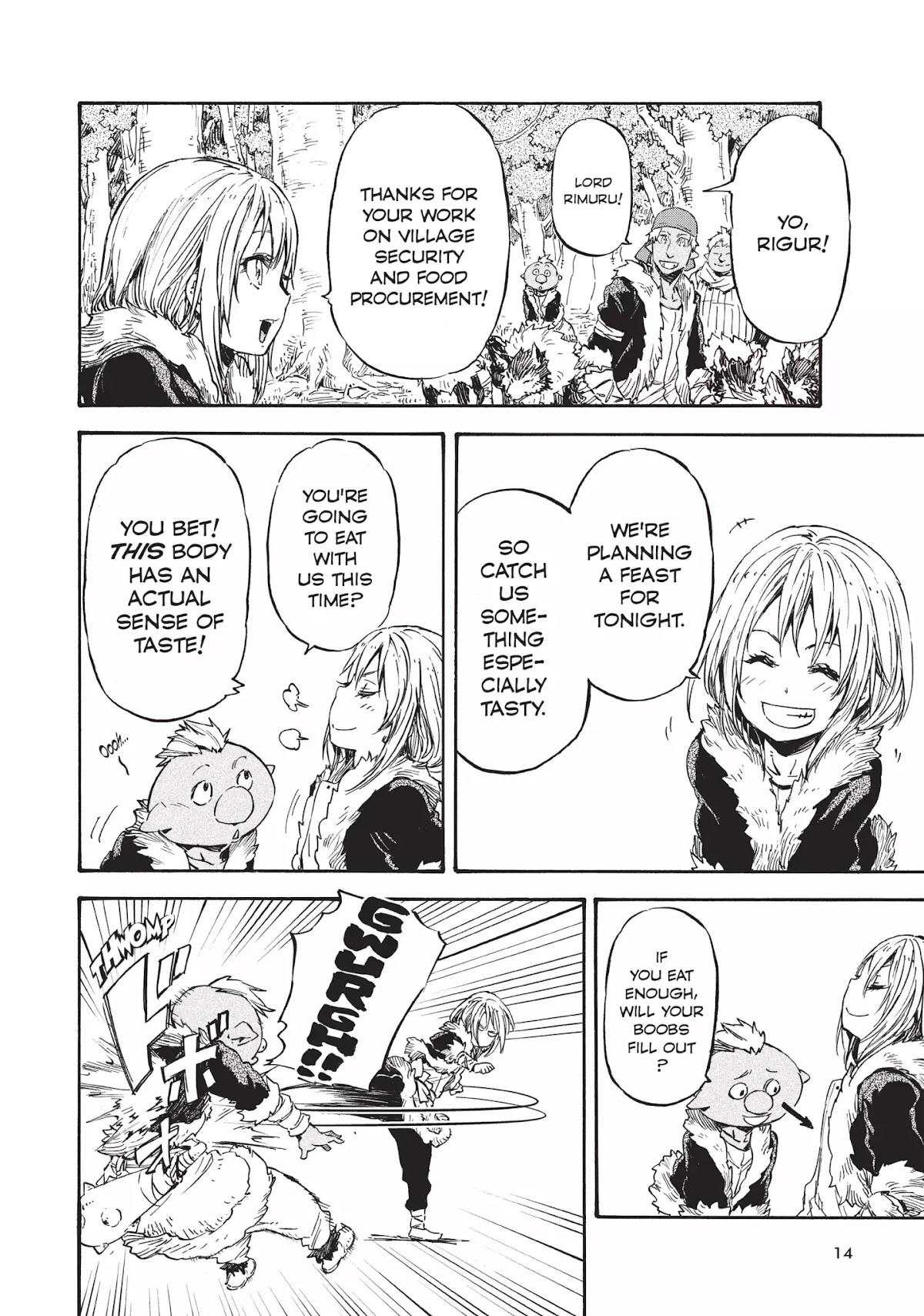 Tensei Shitara Slime Datta Ken Chapter 12 page 14 - Chapter 12: Mighty Foes in the Forest of Jura
