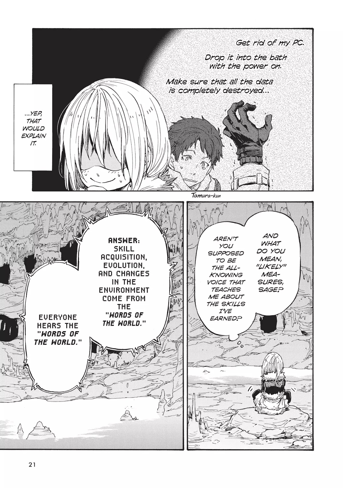 Tensei Shitara Slime Datta Ken Chapter 12 page 21 - Chapter 12: Mighty Foes in the Forest of Jura