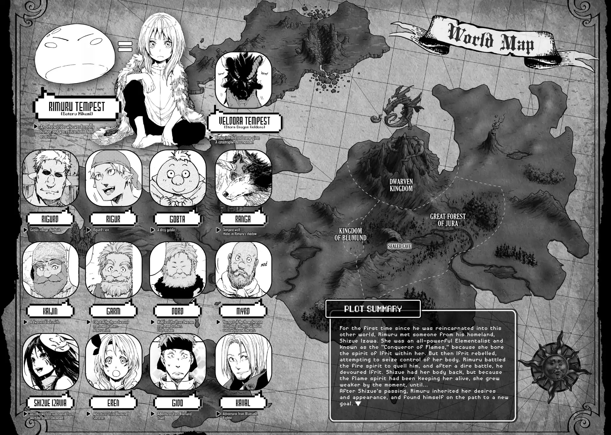 Tensei Shitara Slime Datta Ken Chapter 12 page 3 - Chapter 12: Mighty Foes in the Forest of Jura