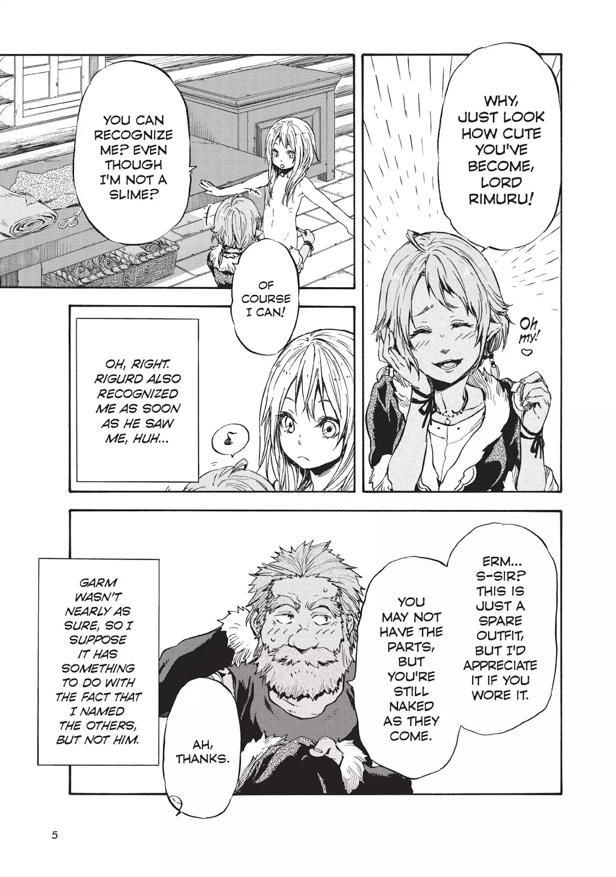 Tensei Shitara Slime Datta Ken Chapter 12 page 5 - Chapter 12: Mighty Foes in the Forest of Jura