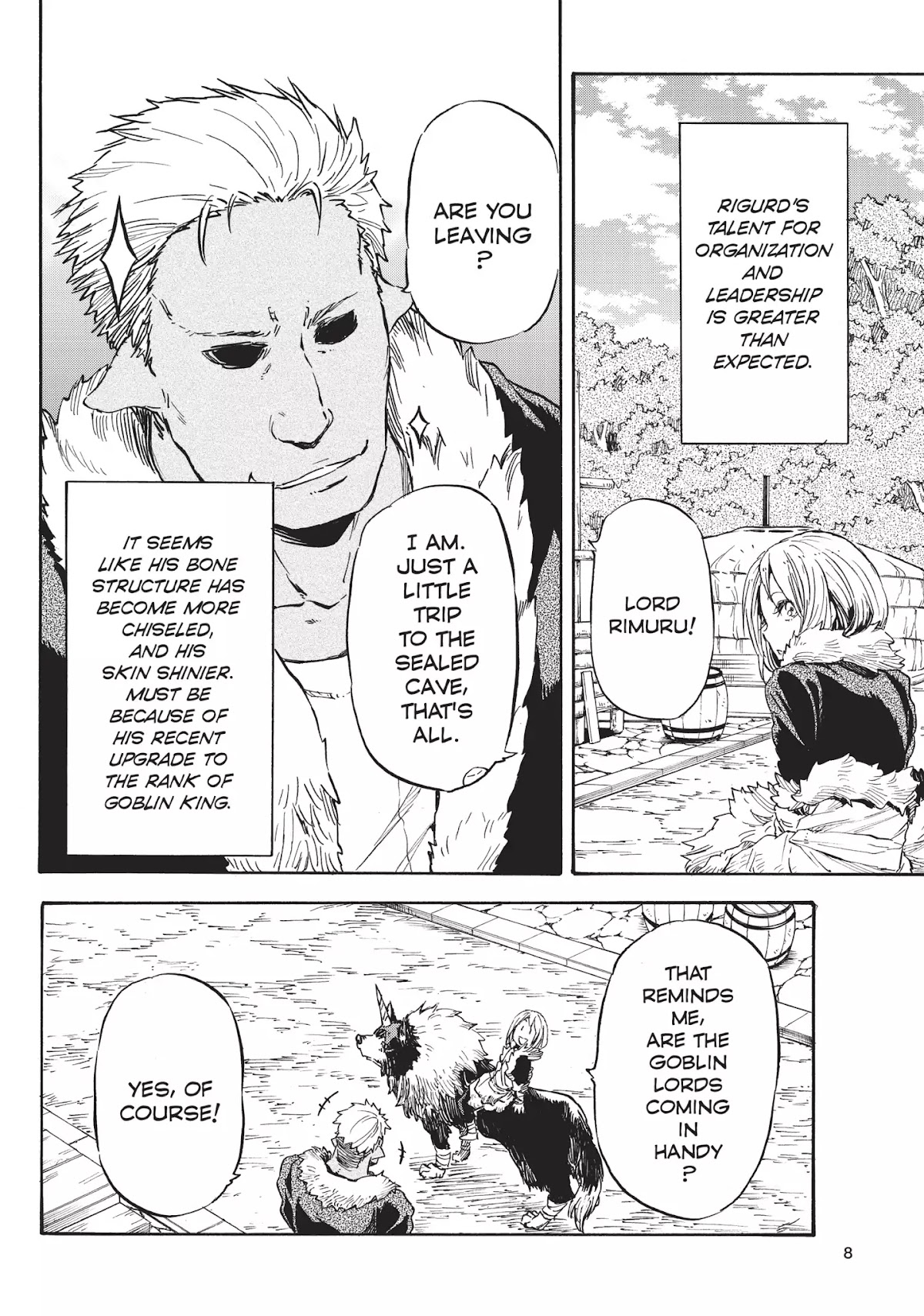 Tensei Shitara Slime Datta Ken Chapter 12 page 8 - Chapter 12: Mighty Foes in the Forest of Jura
