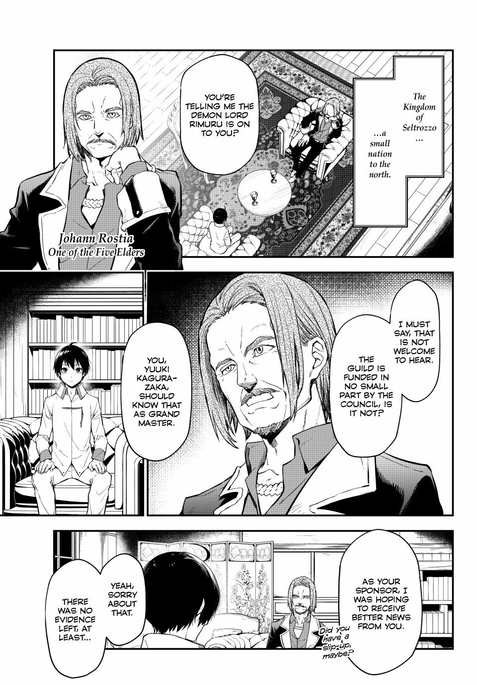 Tensei Shitara Slime Datta Ken Chapter 121 page 1 - Chapter 121