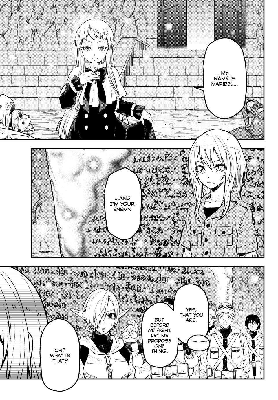 Tensei Shitara Slime Datta Ken Chapter 128 page 1 - Chapter 128