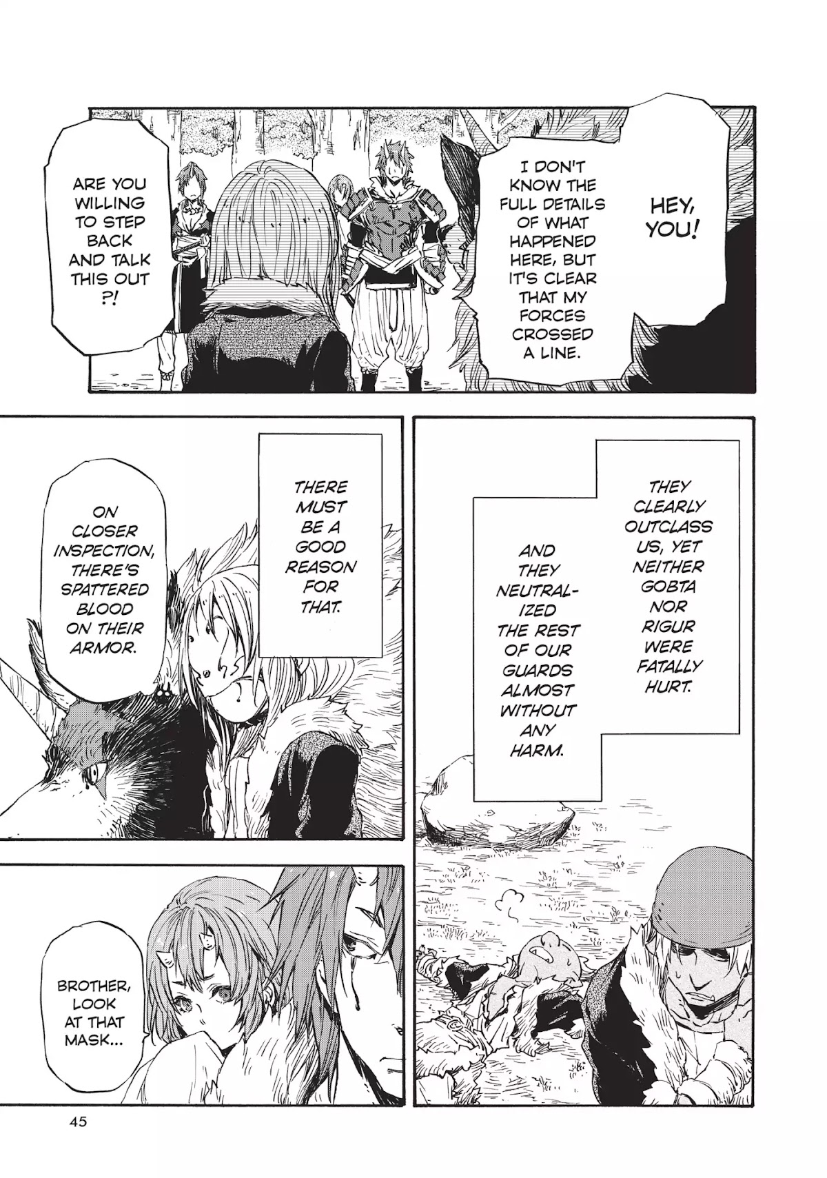 Tensei Shitara Slime Datta Ken Chapter 13 page 7 - Chapter 13: Ogre Attack