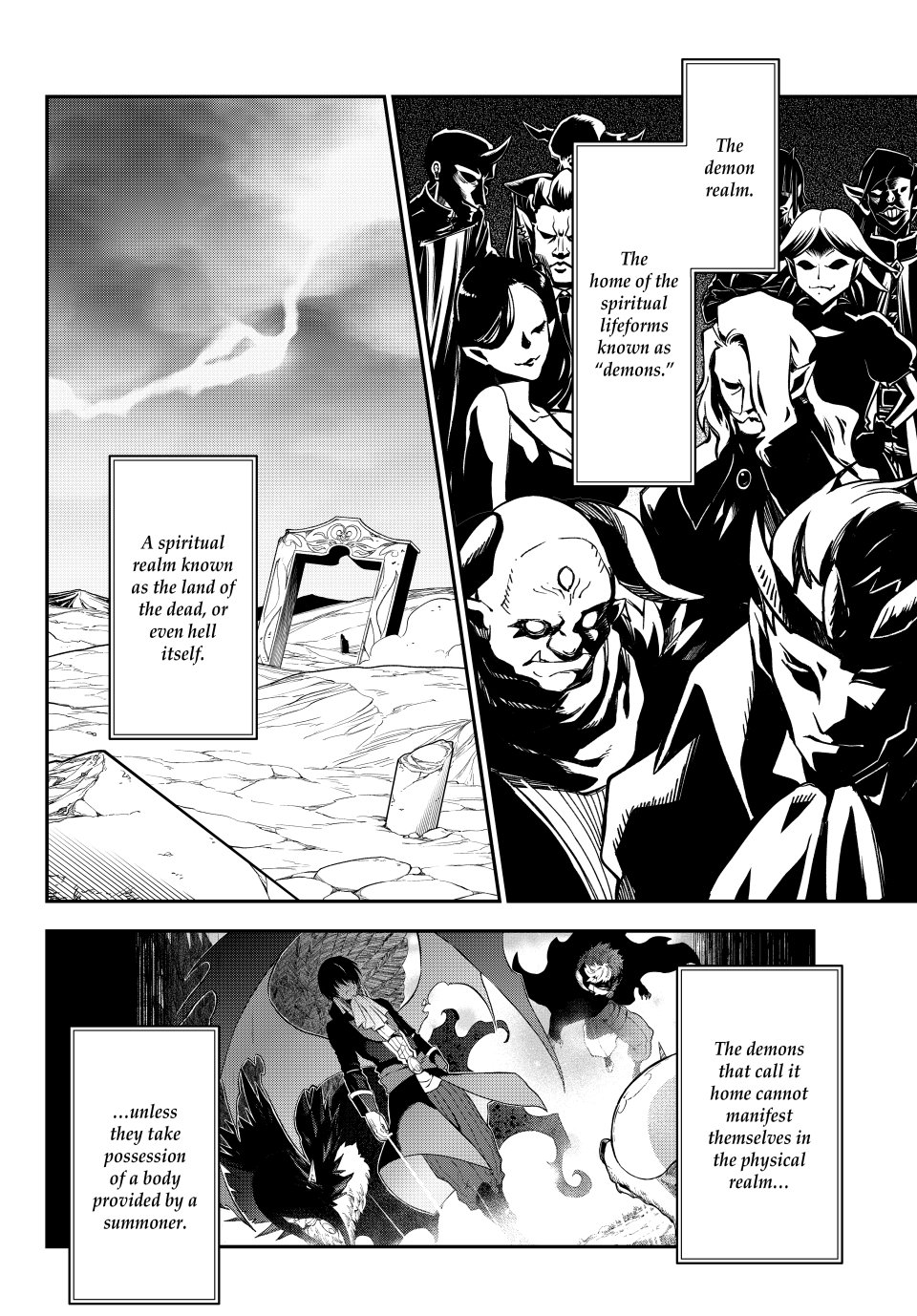 Tensei Shitara Slime Datta Ken Chapter 133 page 3 - Chapter 133: The Demon's Whispers