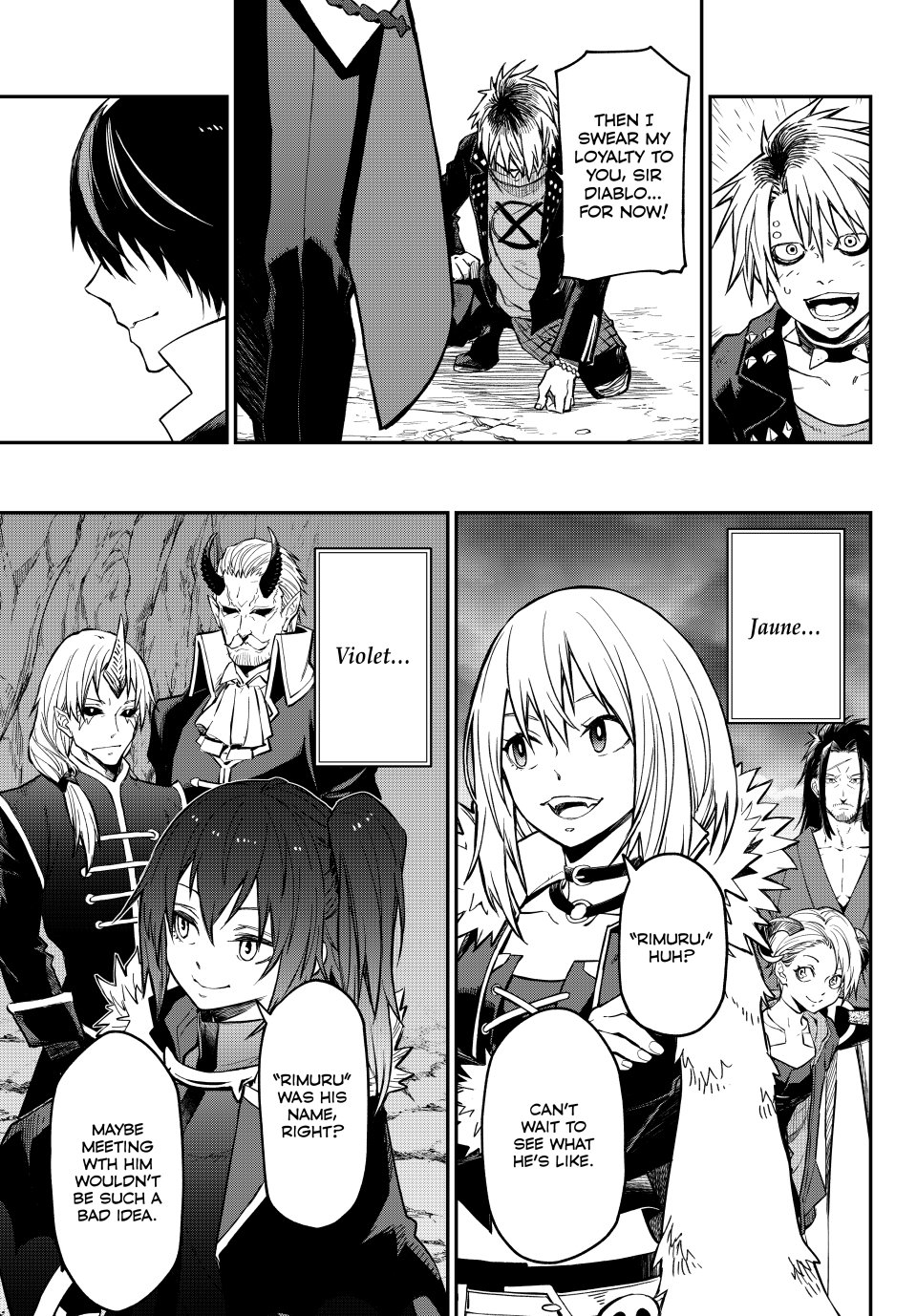 Tensei Shitara Slime Datta Ken Chapter 133 page 36 - Chapter 133: The Demon's Whispers