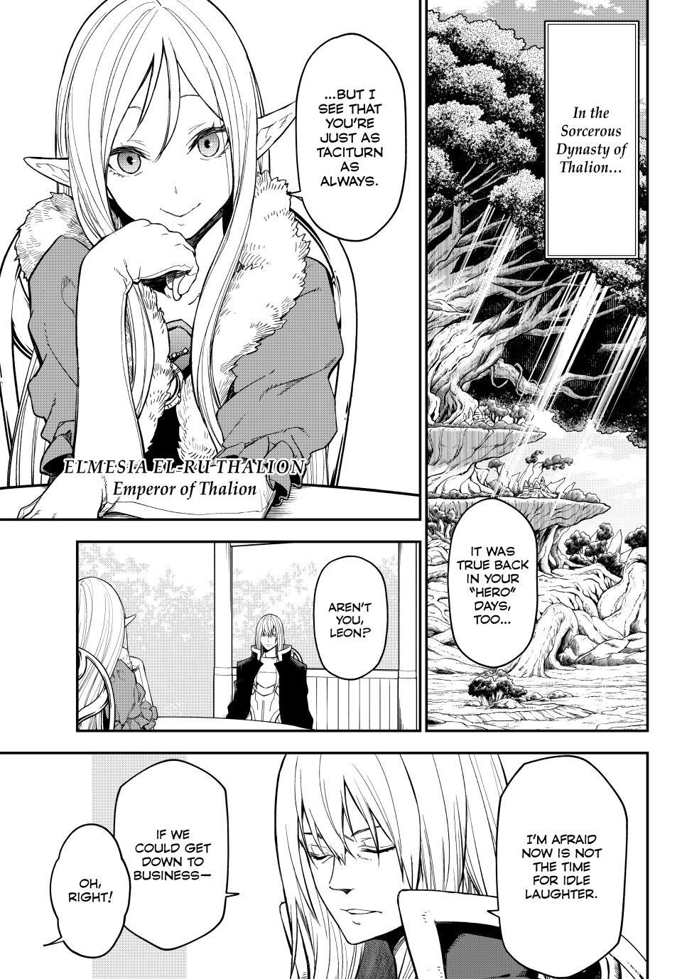 Tensei Shitara Slime Datta Ken Chapter 138 page 1 - Chapter 138
