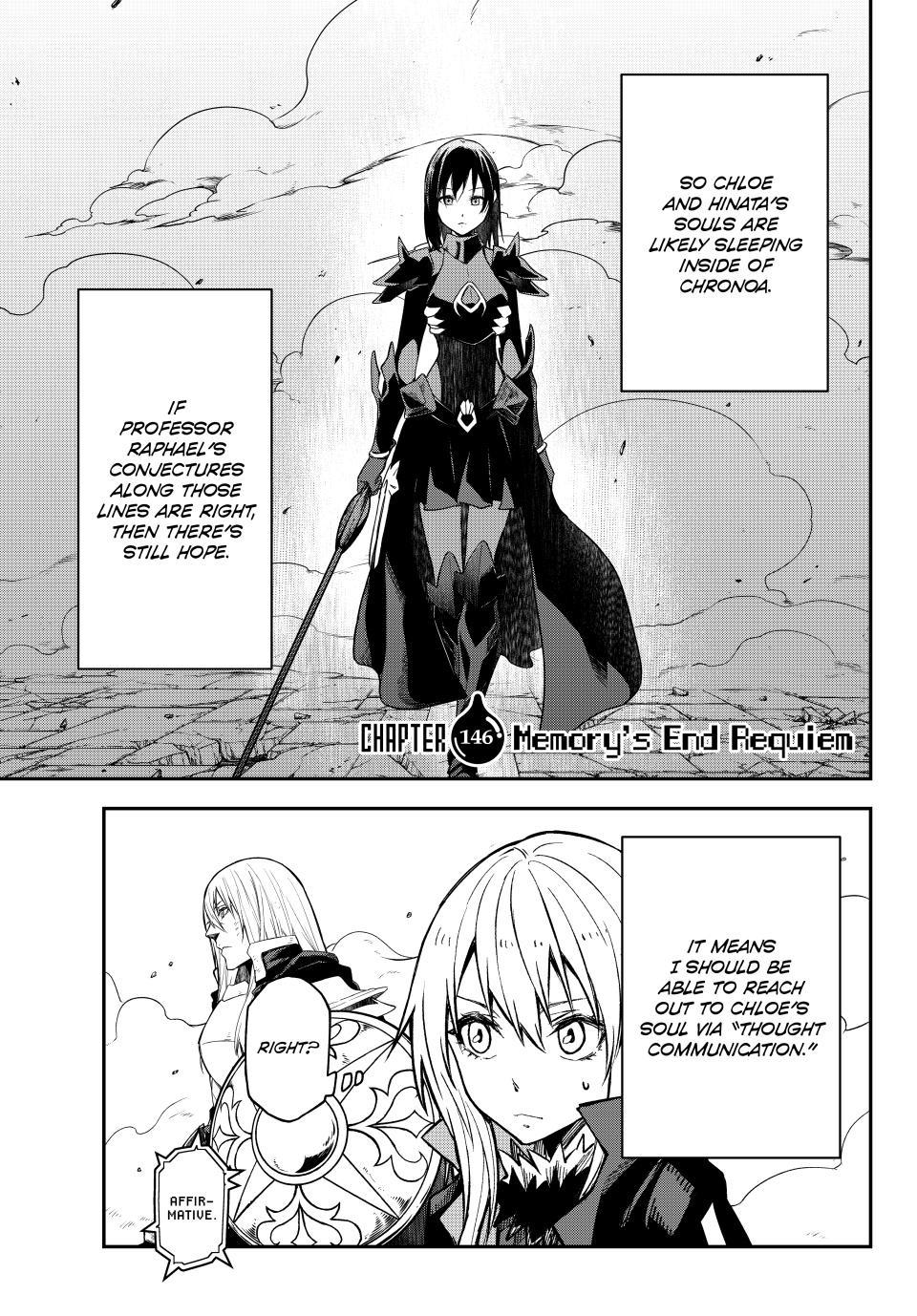 Tensei Shitara Slime Datta Ken Chapter 146 page 1 - Chapter 146