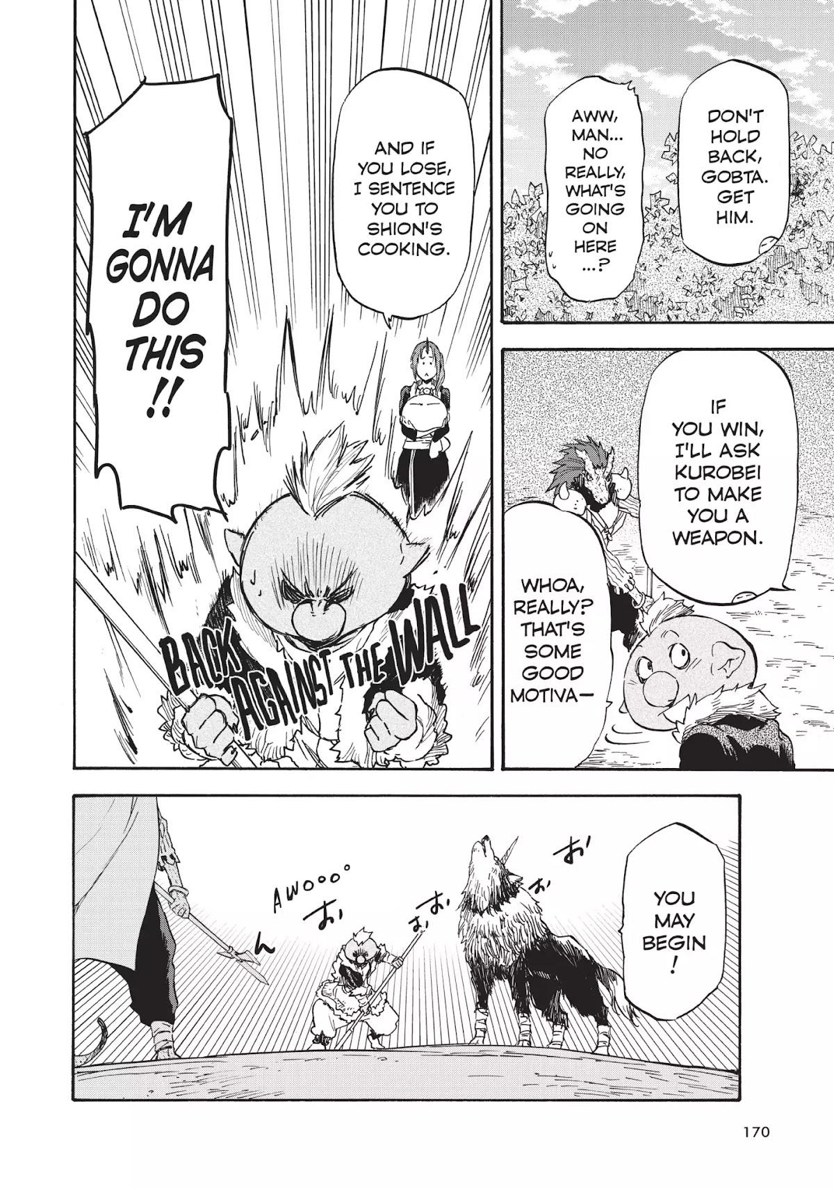 Tensei Shitara Slime Datta Ken Chapter 17 page 13 - Chapter 17: Gobta vs. Gabiru
