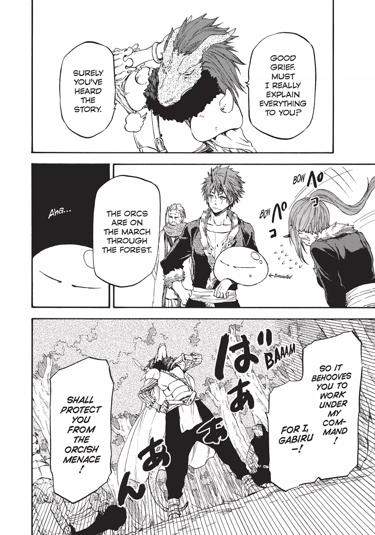 Tensei Shitara Slime Datta Ken Chapter 17 page 3 - Chapter 17: Gobta vs. Gabiru