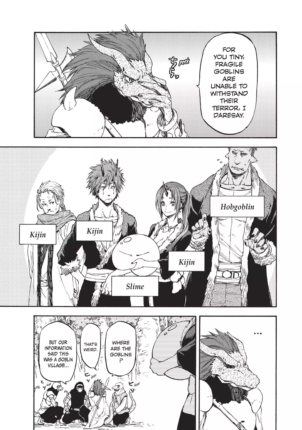 Tensei Shitara Slime Datta Ken Chapter 17 page 4 - Chapter 17: Gobta vs. Gabiru