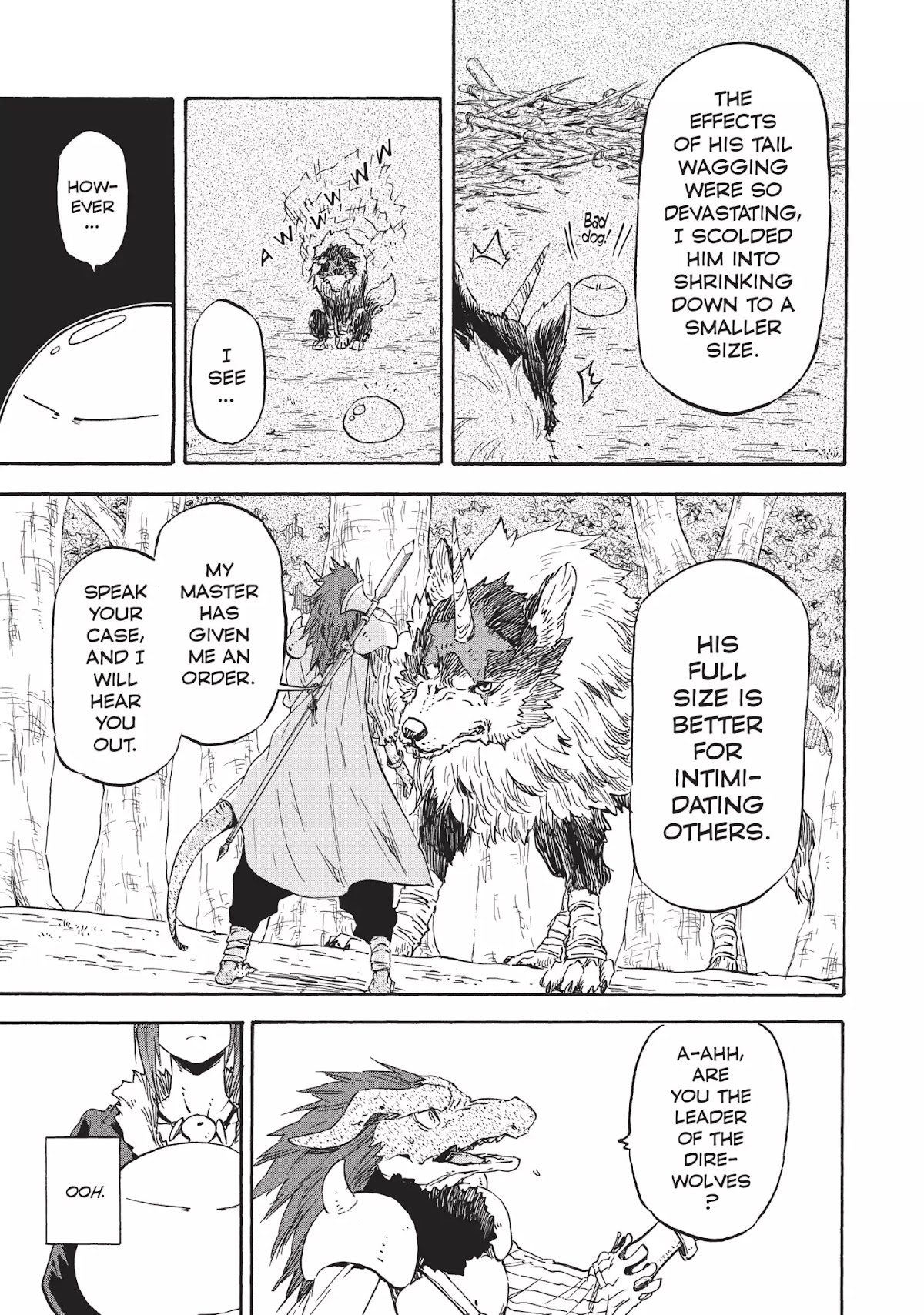 Tensei Shitara Slime Datta Ken Chapter 17 page 8 - Chapter 17: Gobta vs. Gabiru
