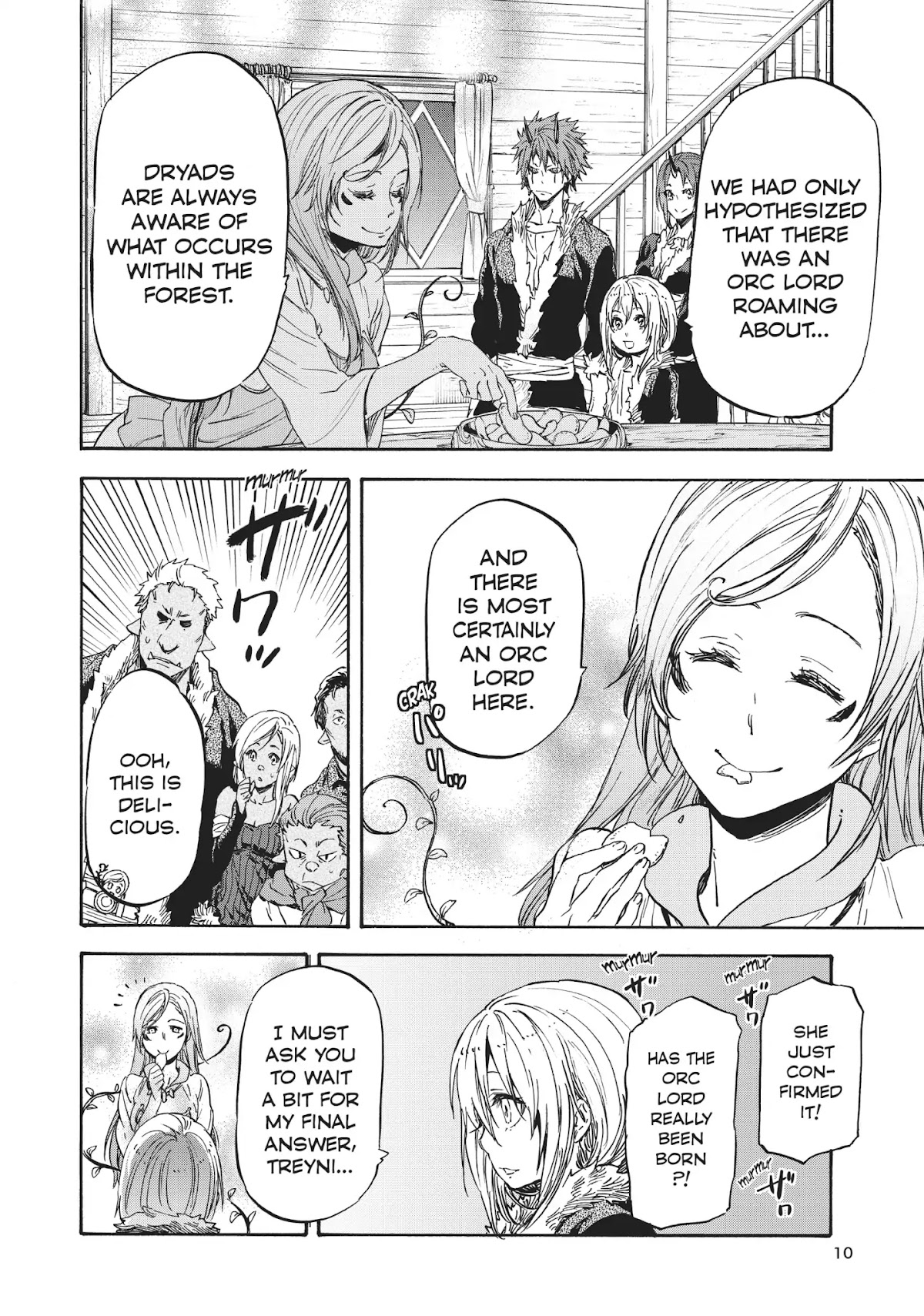 Tensei Shitara Slime Datta Ken Chapter 18 page 10 - Chapter 18: Loosening Gears