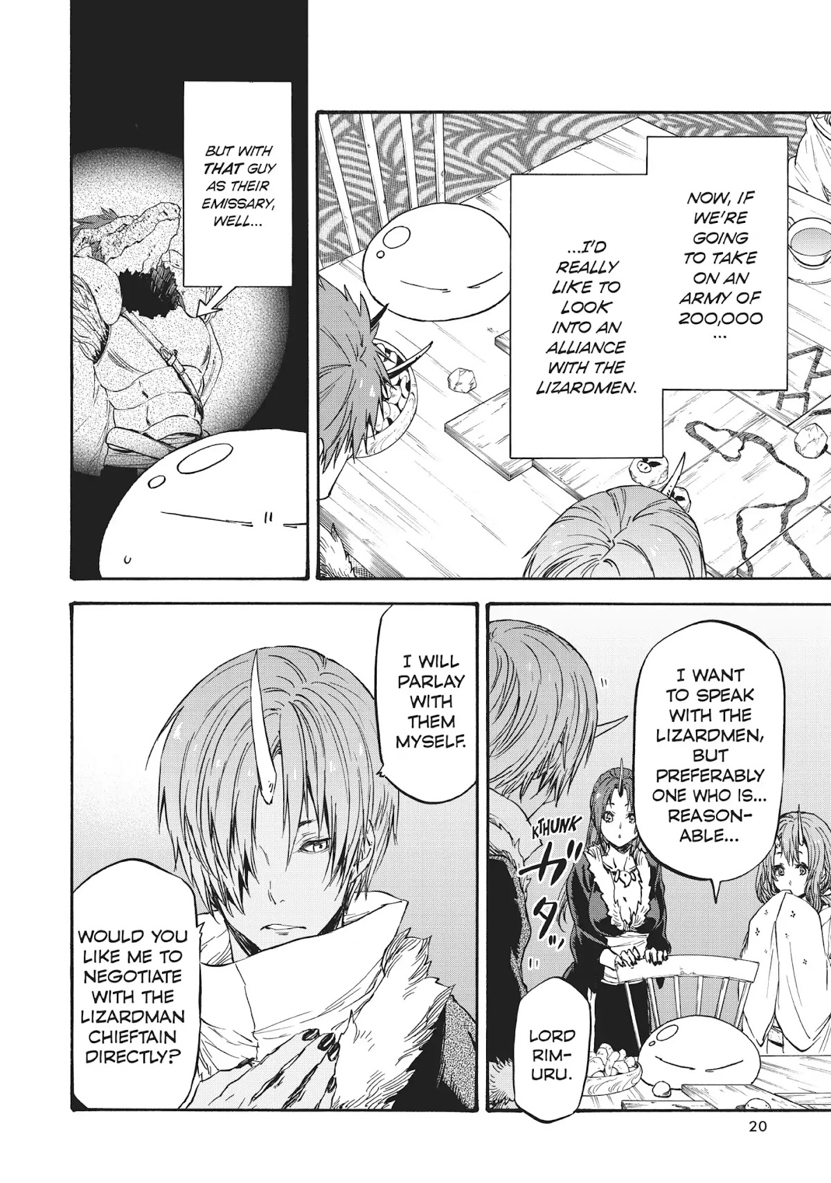 Tensei Shitara Slime Datta Ken Chapter 18 page 20 - Chapter 18: Loosening Gears