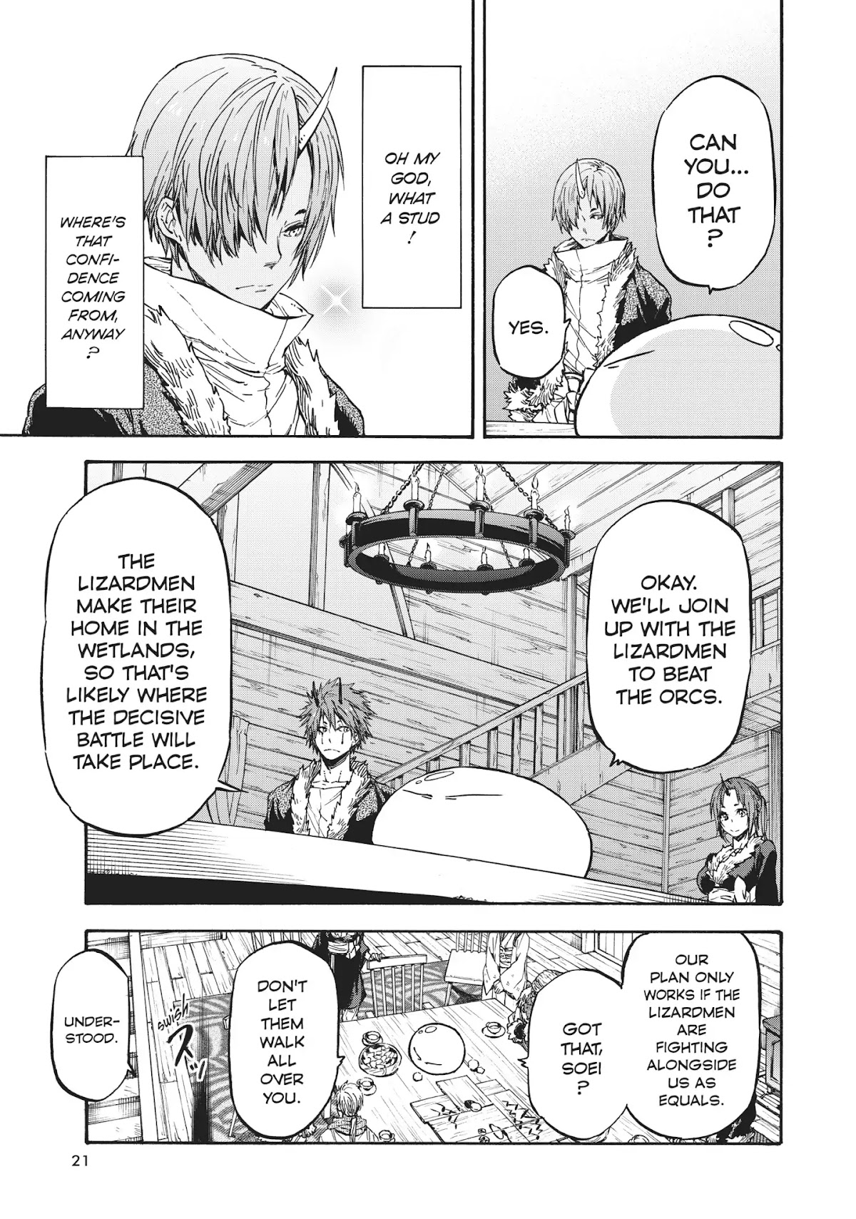 Tensei Shitara Slime Datta Ken Chapter 18 page 21 - Chapter 18: Loosening Gears