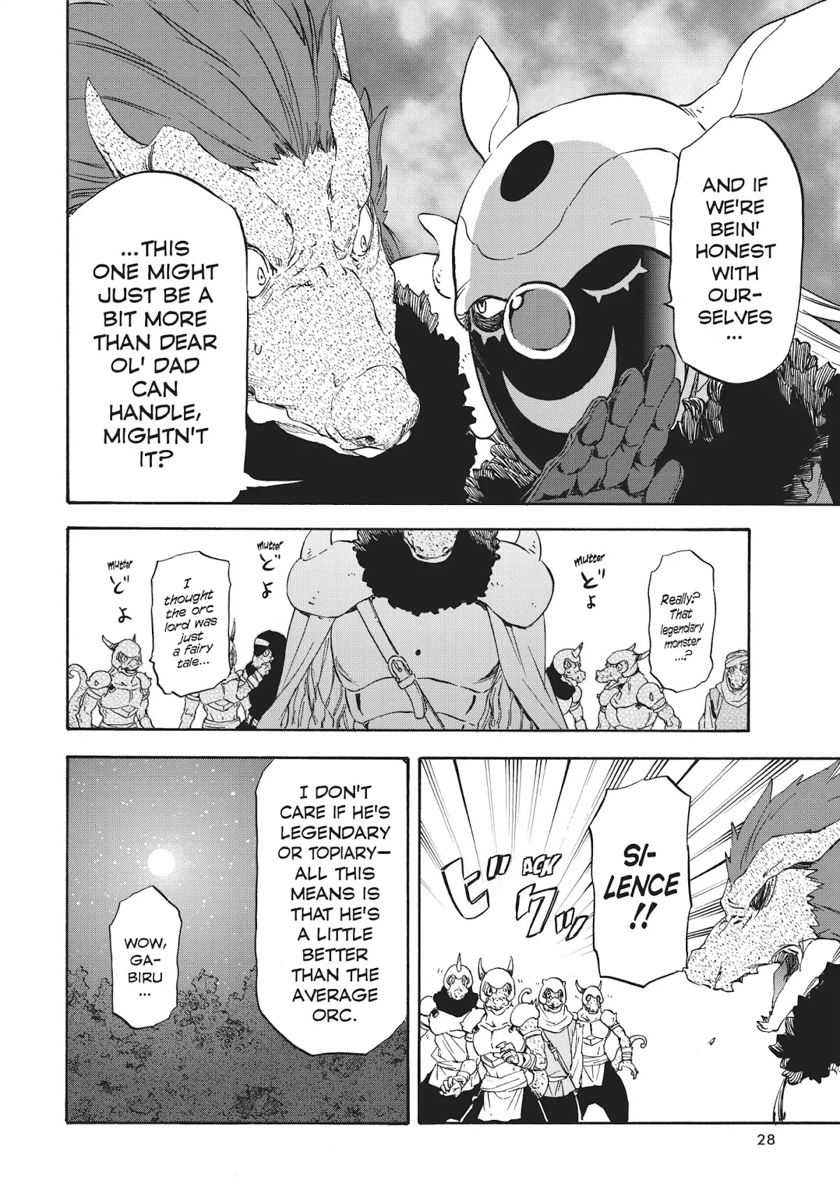 Tensei Shitara Slime Datta Ken Chapter 18 page 28 - Chapter 18: Loosening Gears