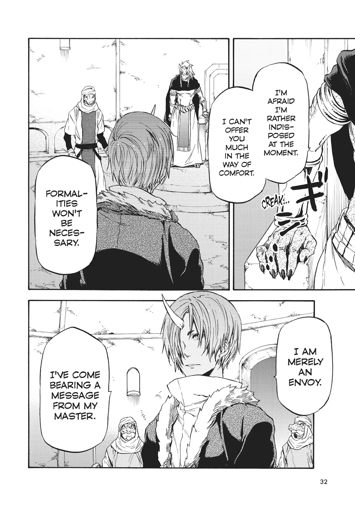 Tensei Shitara Slime Datta Ken Chapter 18 page 32 - Chapter 18: Loosening Gears