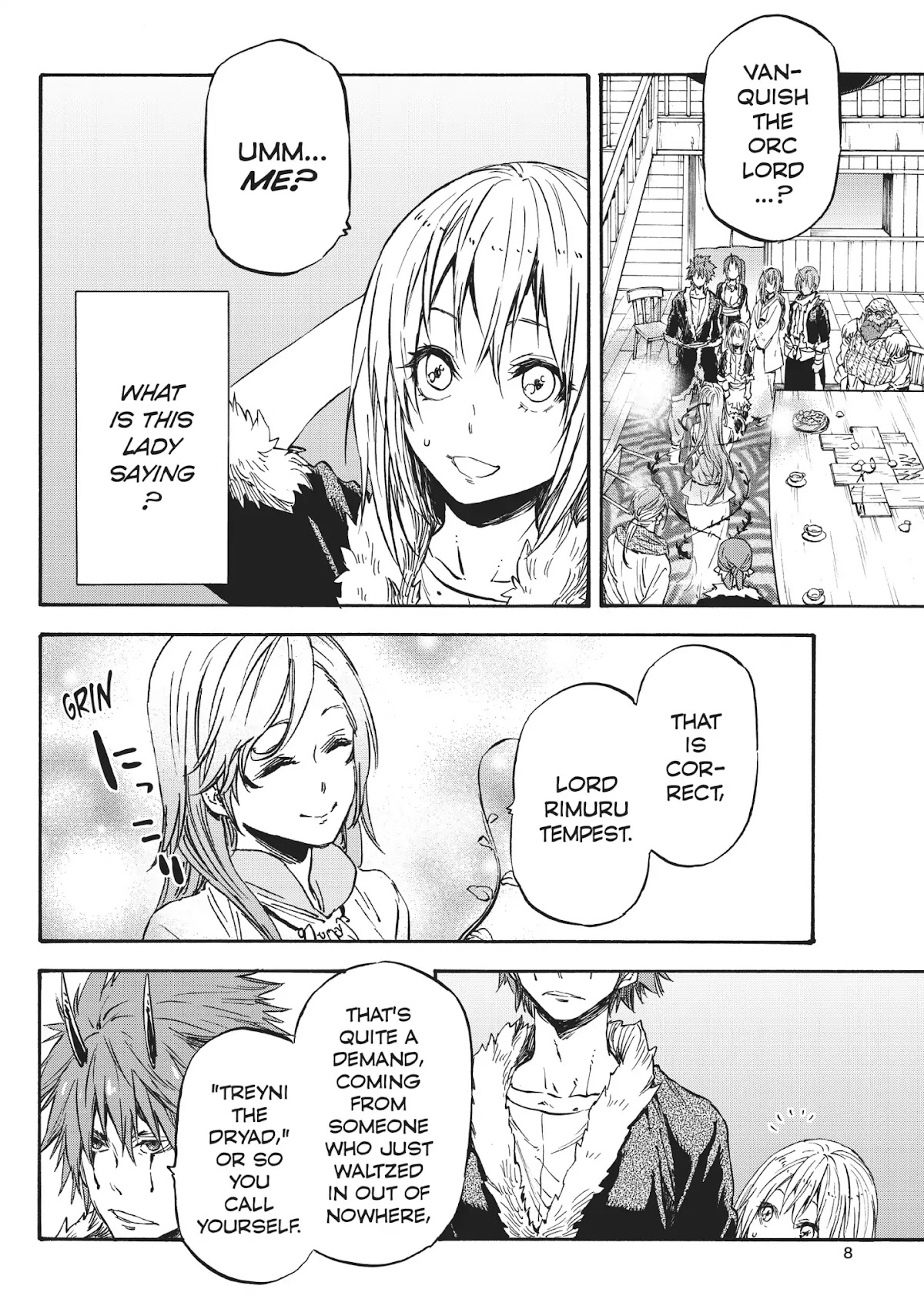 Tensei Shitara Slime Datta Ken Chapter 18 page 8 - Chapter 18: Loosening Gears