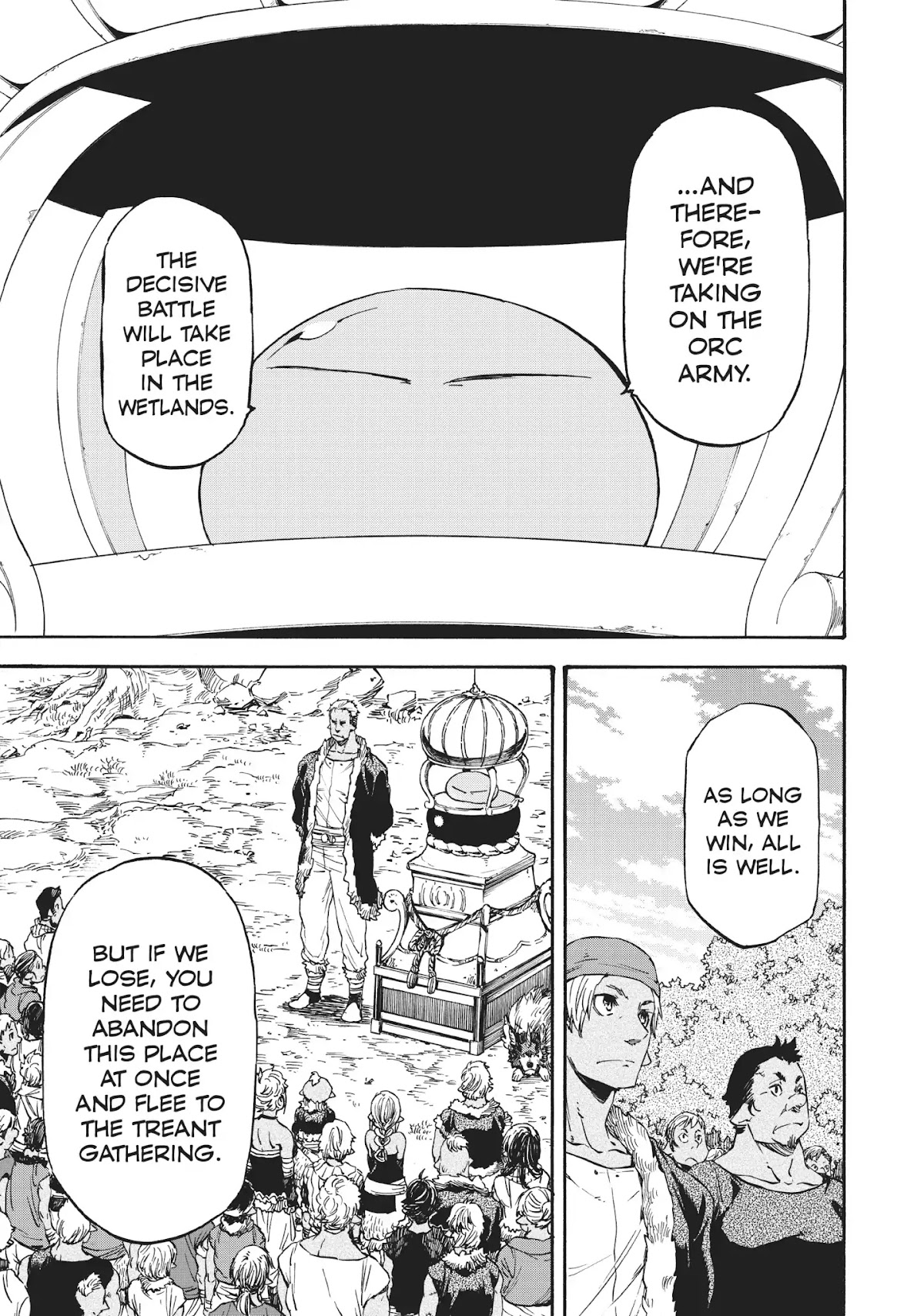 Tensei Shitara Slime Datta Ken Chapter 19 page 1 - Chapter 19: False Superiority