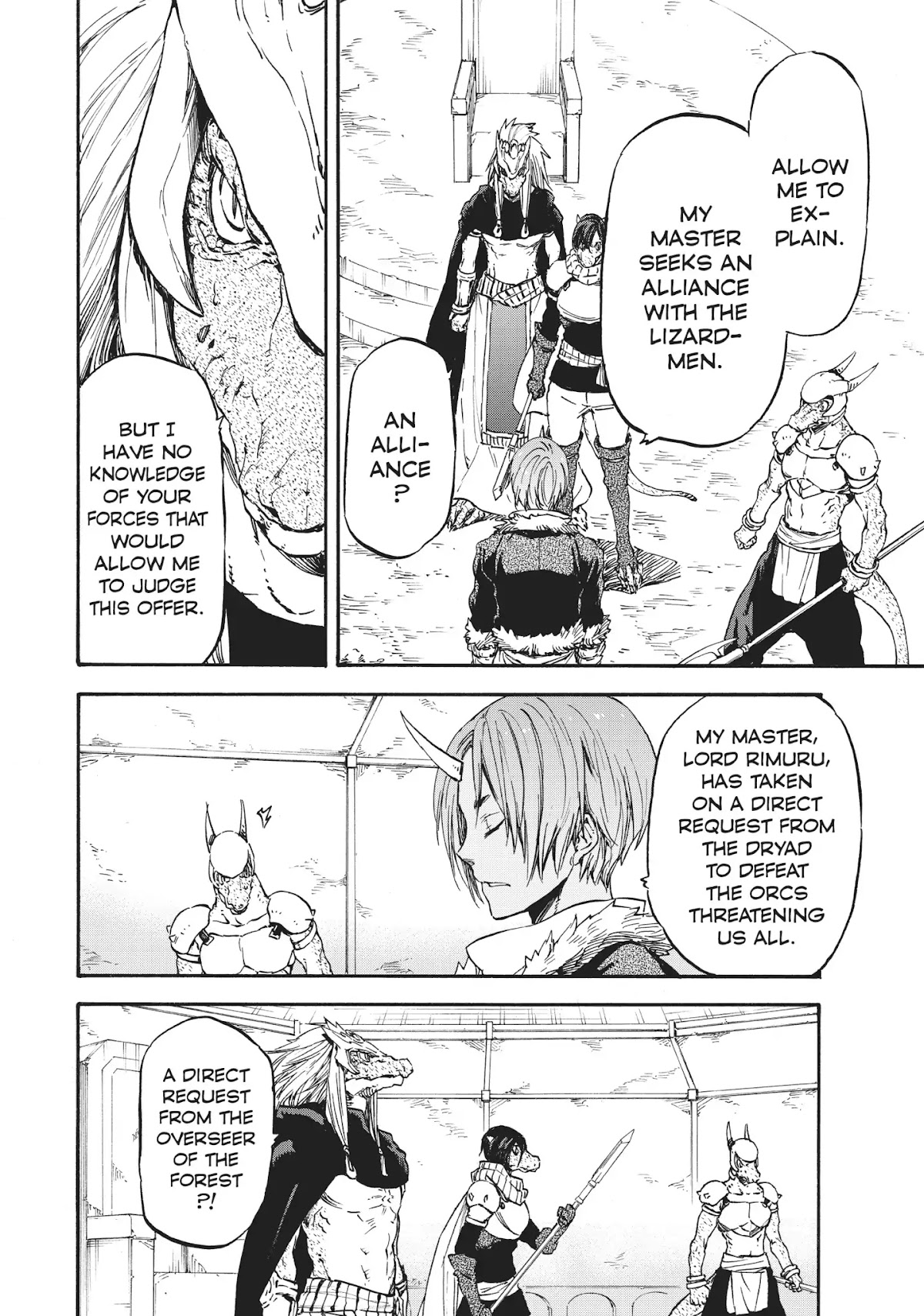 Tensei Shitara Slime Datta Ken Chapter 19 page 4 - Chapter 19: False Superiority