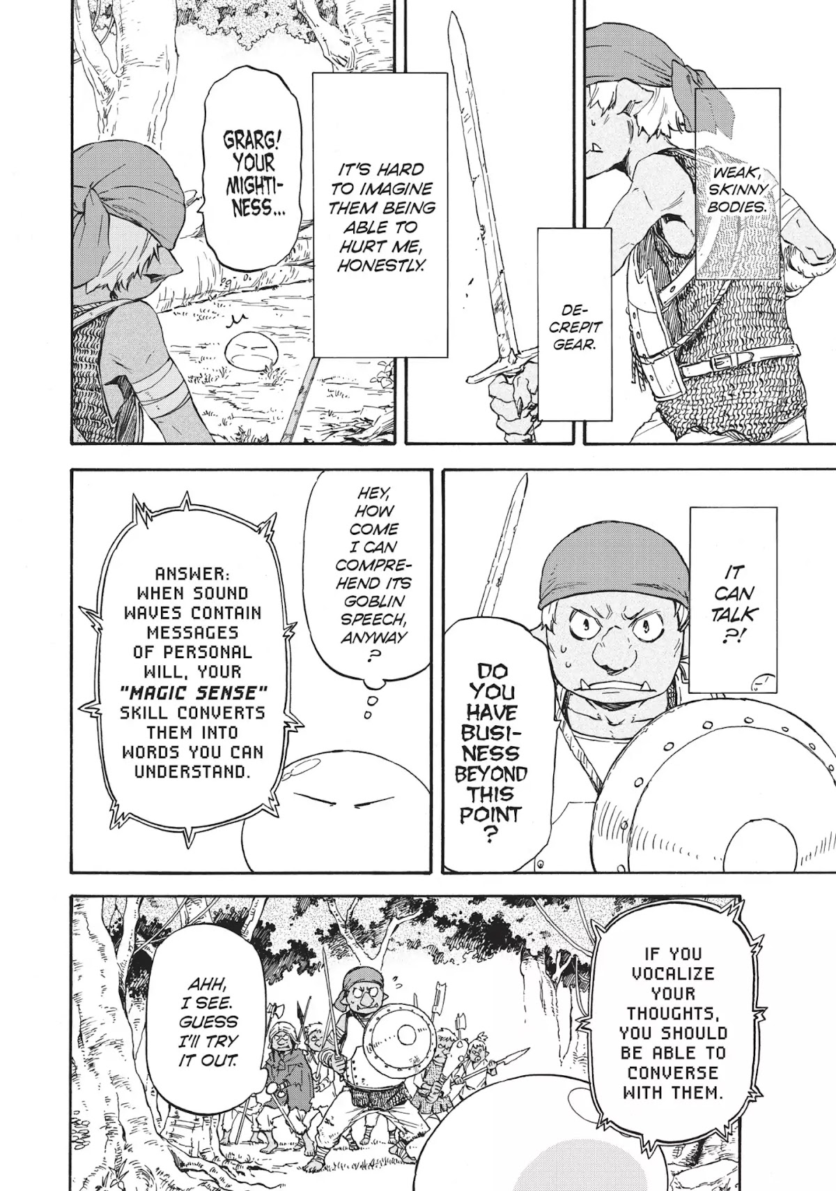 Tensei Shitara Slime Datta Ken Chapter 2 page 21 - Chapter 2: Guardian of the Goblin Village