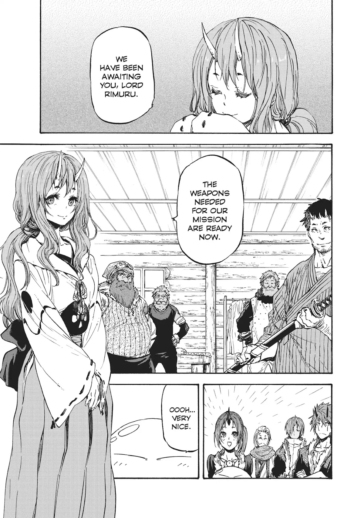 Tensei Shitara Slime Datta Ken Chapter 20 page 1 - Chapter 20: The March to War