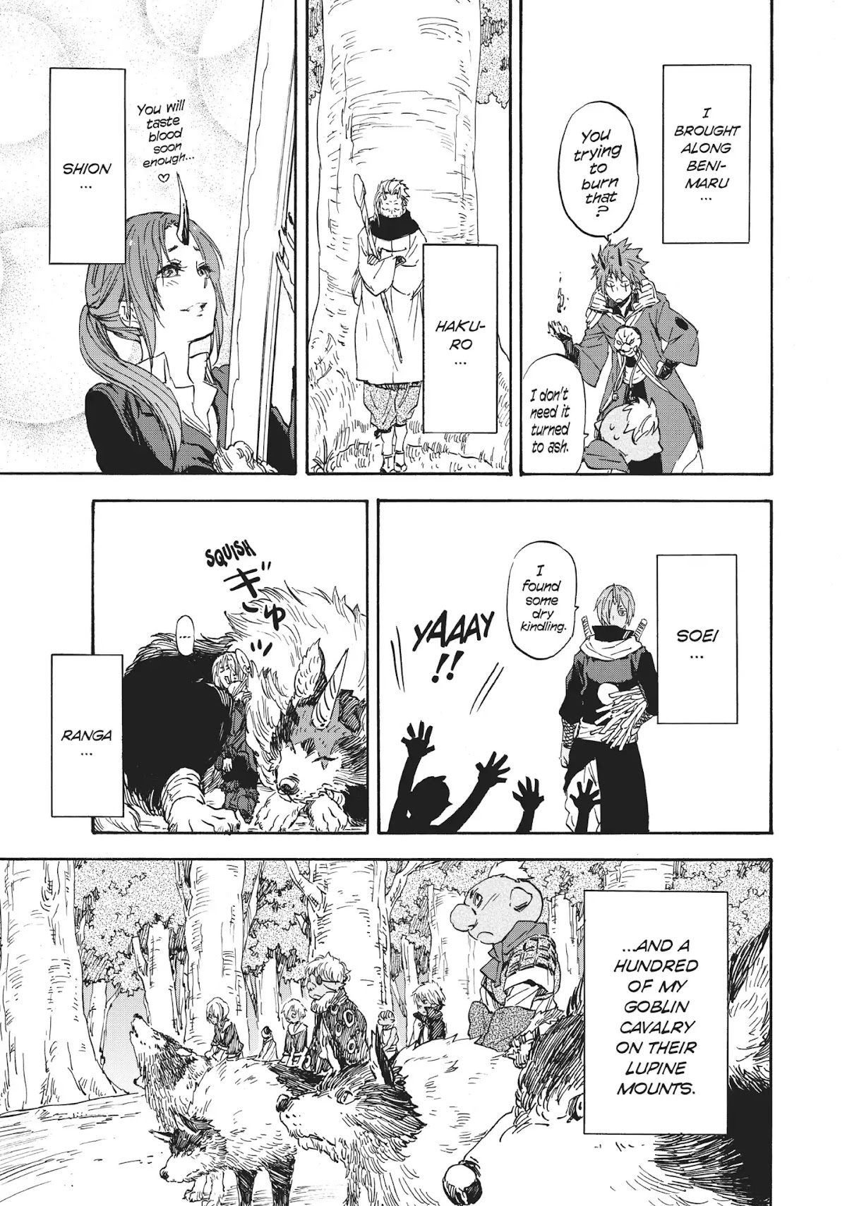 Tensei Shitara Slime Datta Ken Chapter 20 page 14 - Chapter 20: The March to War