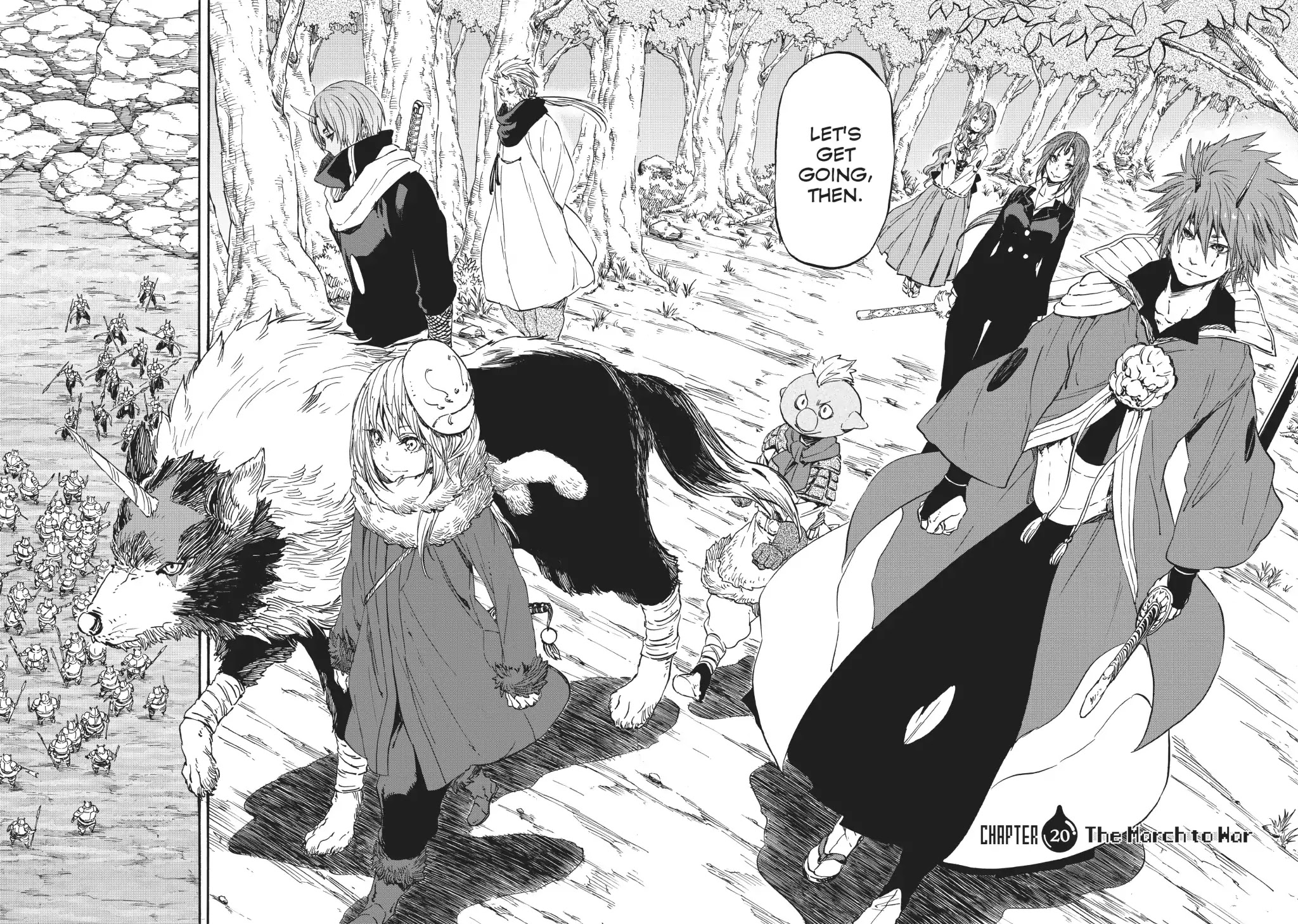 Tensei Shitara Slime Datta Ken Chapter 20 page 2 - Chapter 20: The March to War