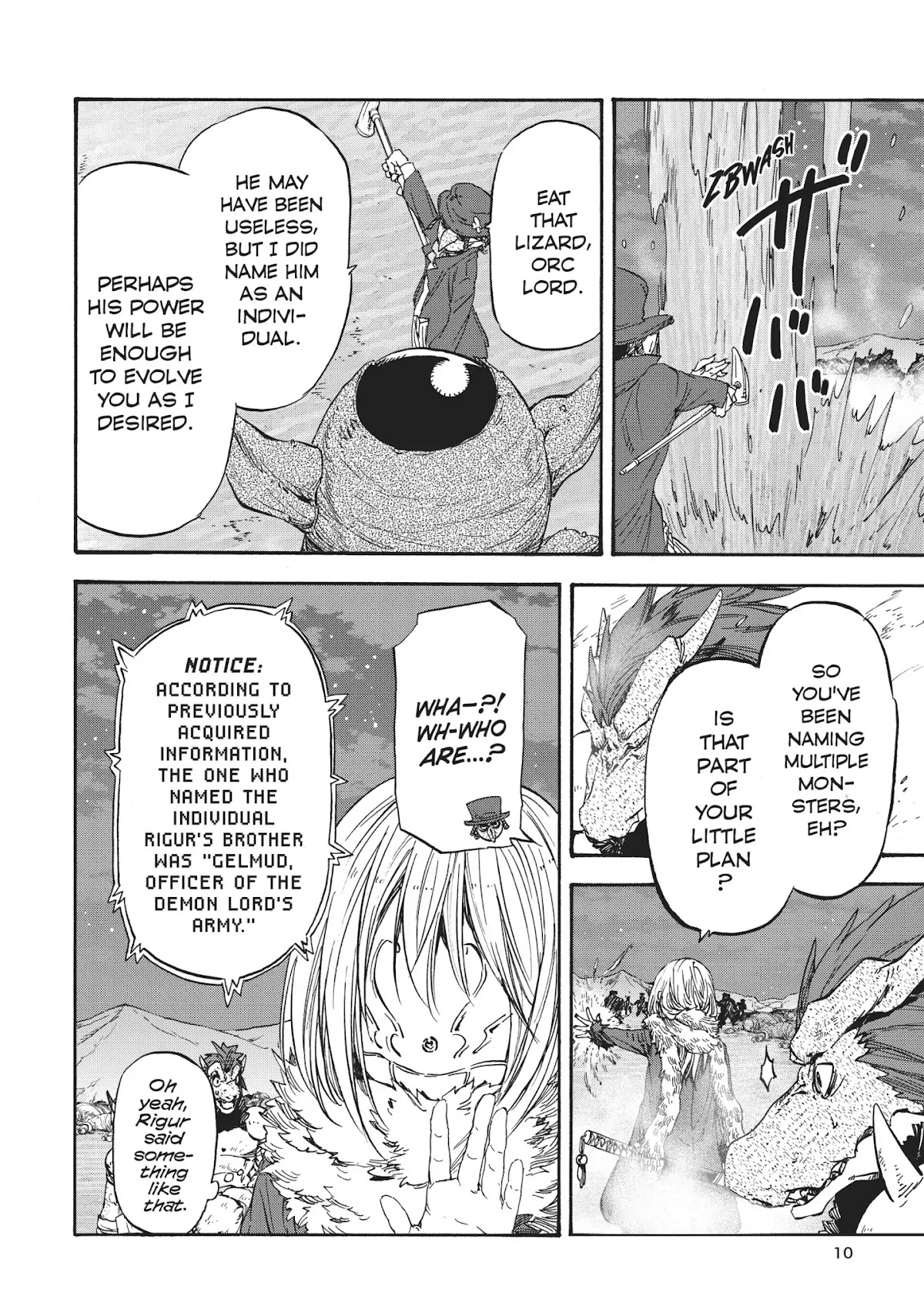 Tensei Shitara Slime Datta Ken Chapter 23 page 10 - Chapter 23: Orc Disaster