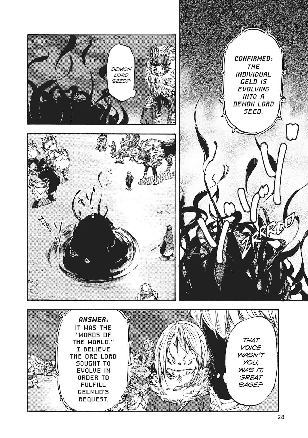 Tensei Shitara Slime Datta Ken Chapter 23 page 28 - Chapter 23: Orc Disaster