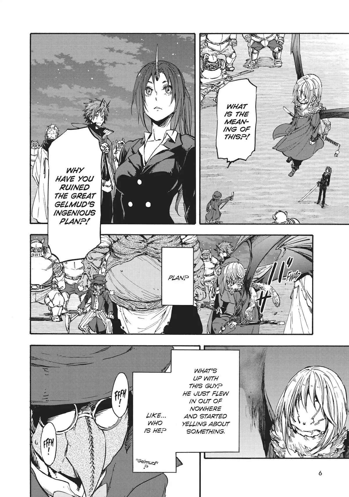 Tensei Shitara Slime Datta Ken Chapter 23 page 6 - Chapter 23: Orc Disaster