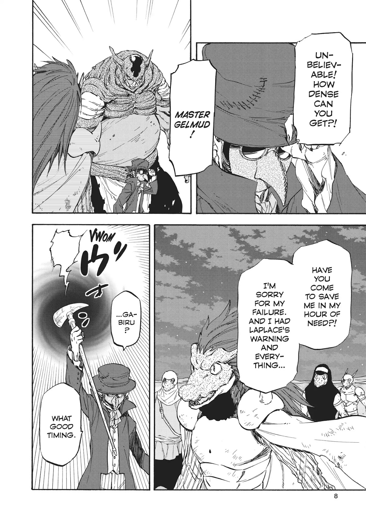 Tensei Shitara Slime Datta Ken Chapter 23 page 8 - Chapter 23: Orc Disaster