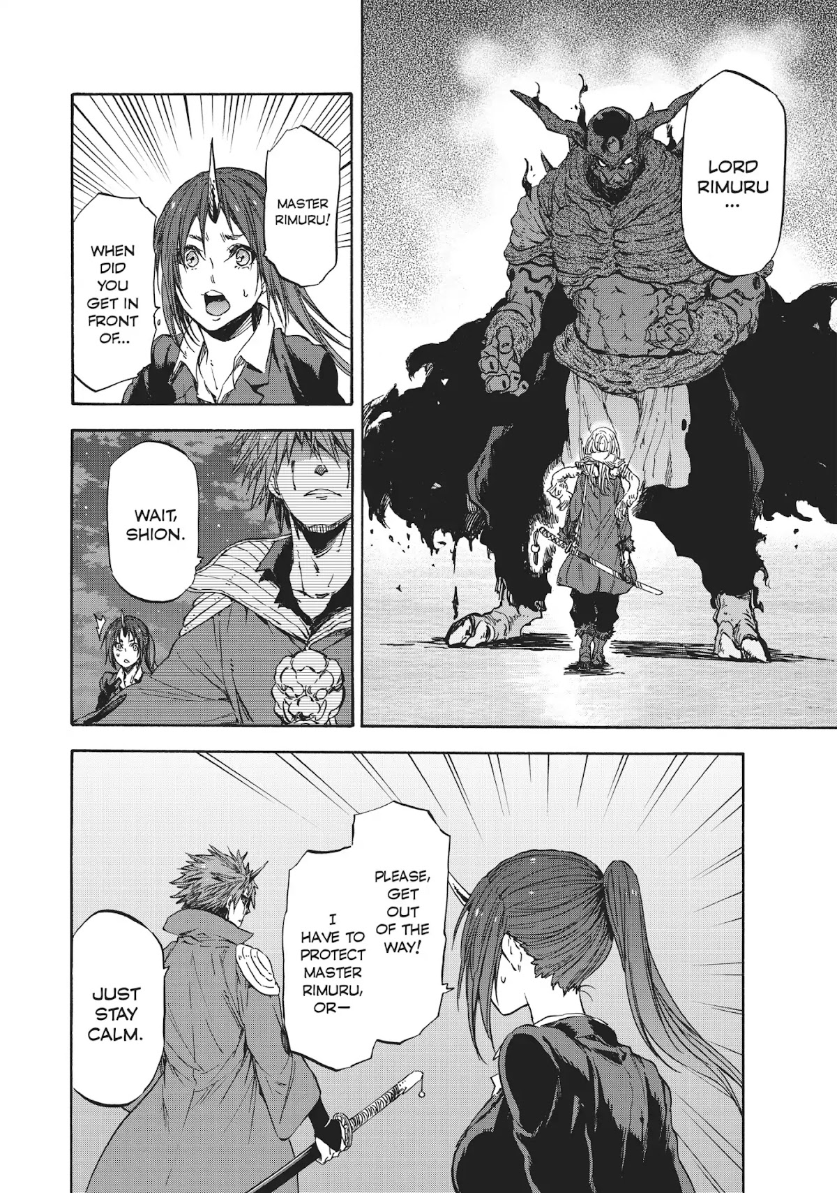 Tensei Shitara Slime Datta Ken Chapter 24 page 19 - Chapter 24: The Submissive Demon Lord