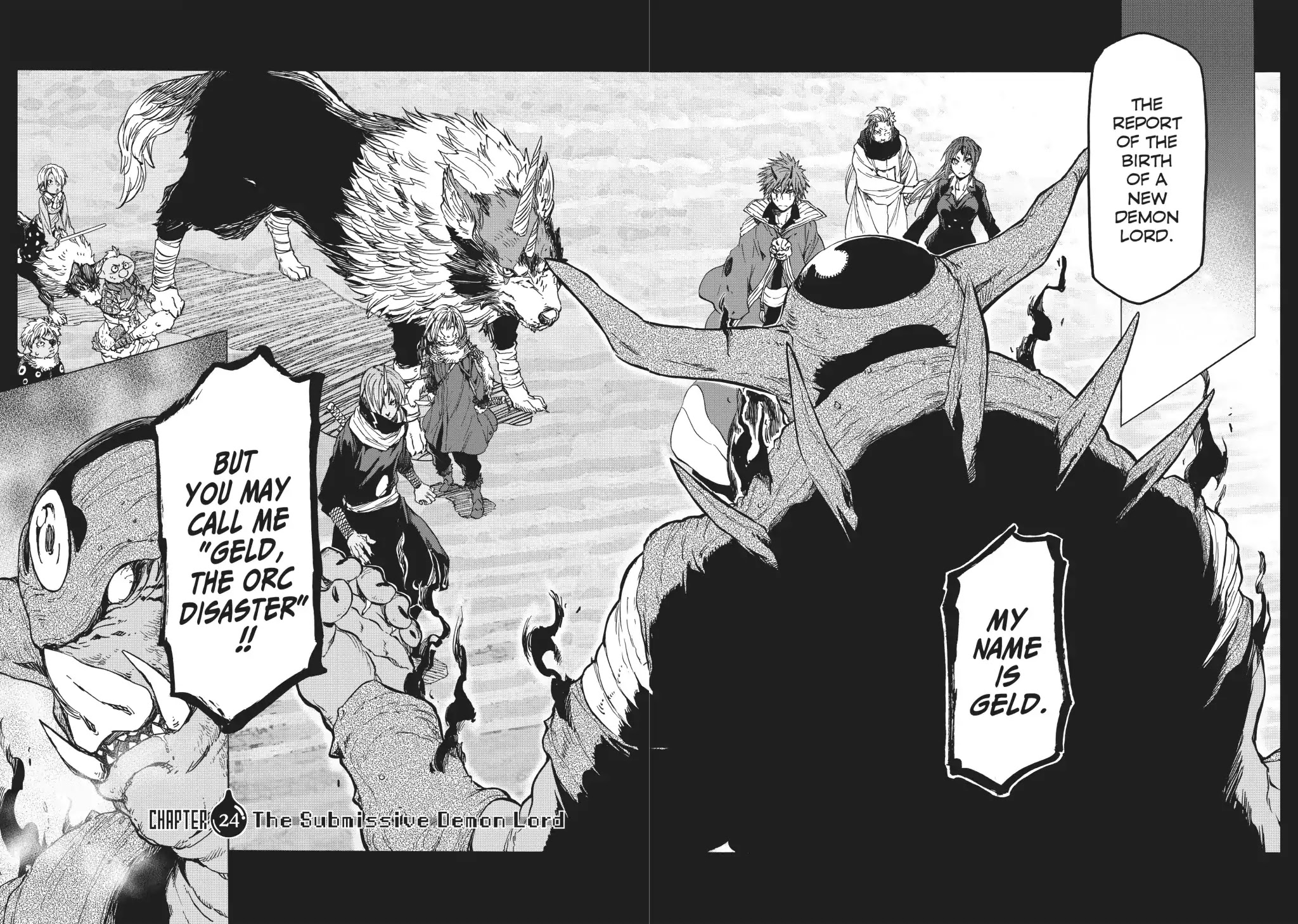 Tensei Shitara Slime Datta Ken Chapter 24 page 2 - Chapter 24: The Submissive Demon Lord
