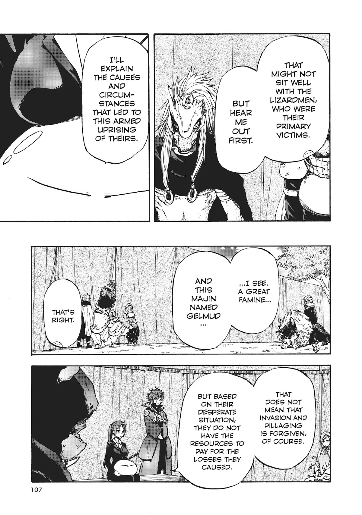 Tensei Shitara Slime Datta Ken Chapter 26 page 7 - Chapter 26: The Jura Forest Alliance