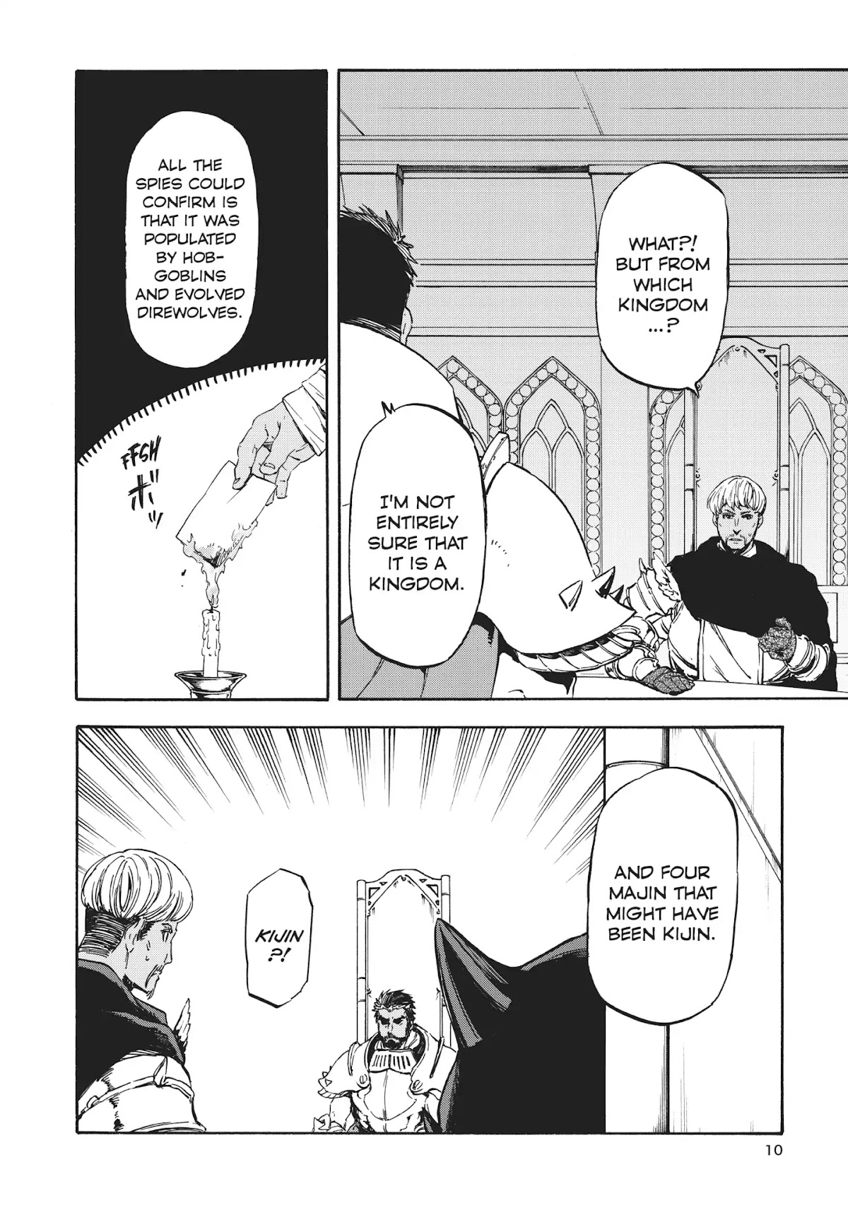 Tensei Shitara Slime Datta Ken Chapter 28 page 10 - Chapter 28: Attention on the Town of Monsters