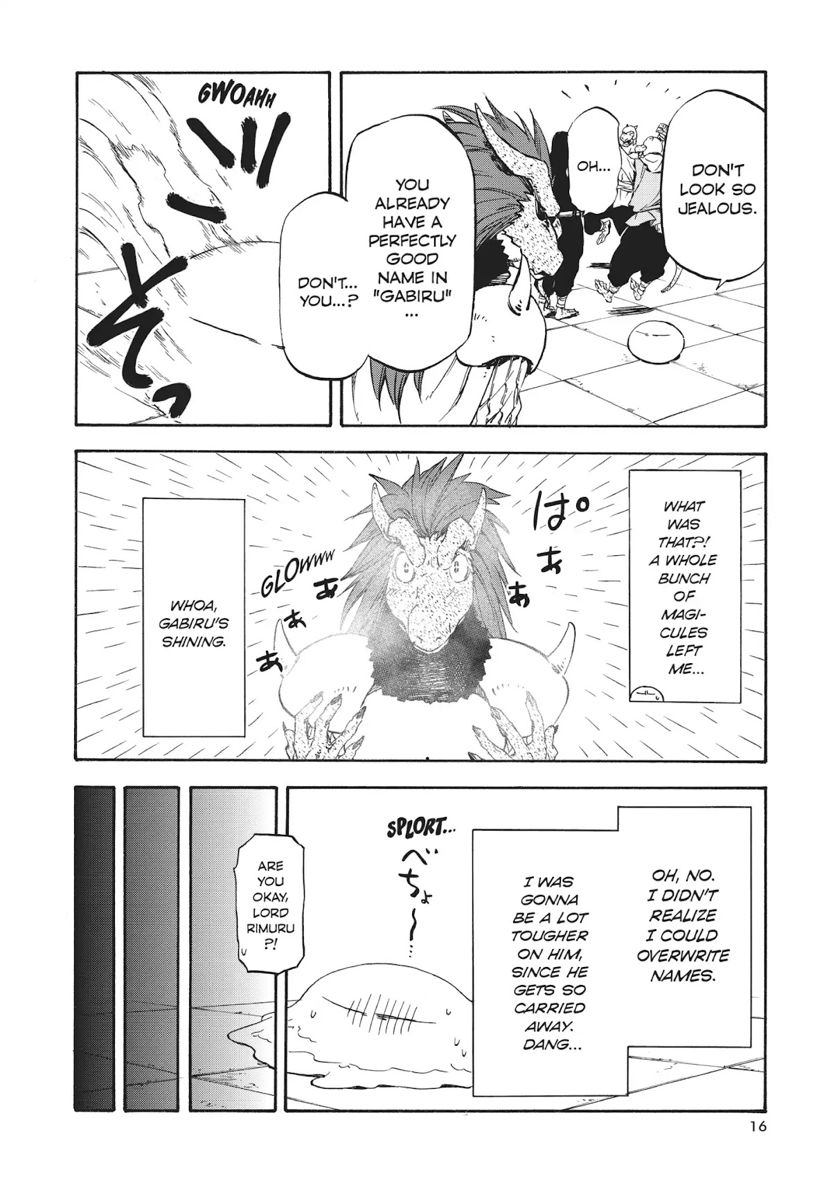 Tensei Shitara Slime Datta Ken Chapter 28 page 16 - Chapter 28: Attention on the Town of Monsters