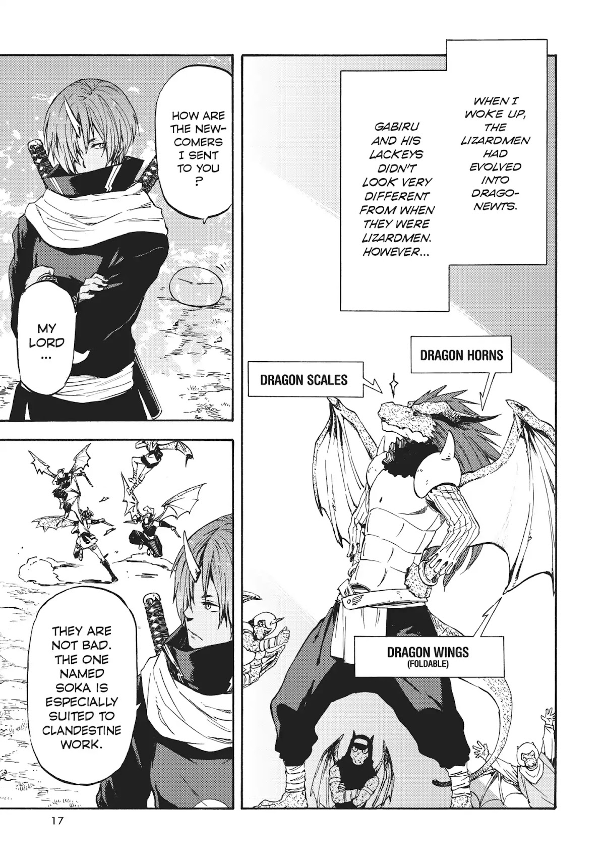 Tensei Shitara Slime Datta Ken Chapter 28 page 17 - Chapter 28: Attention on the Town of Monsters