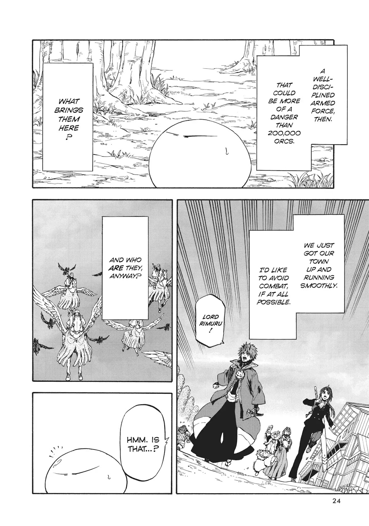 Tensei Shitara Slime Datta Ken Chapter 28 page 24 - Chapter 28: Attention on the Town of Monsters