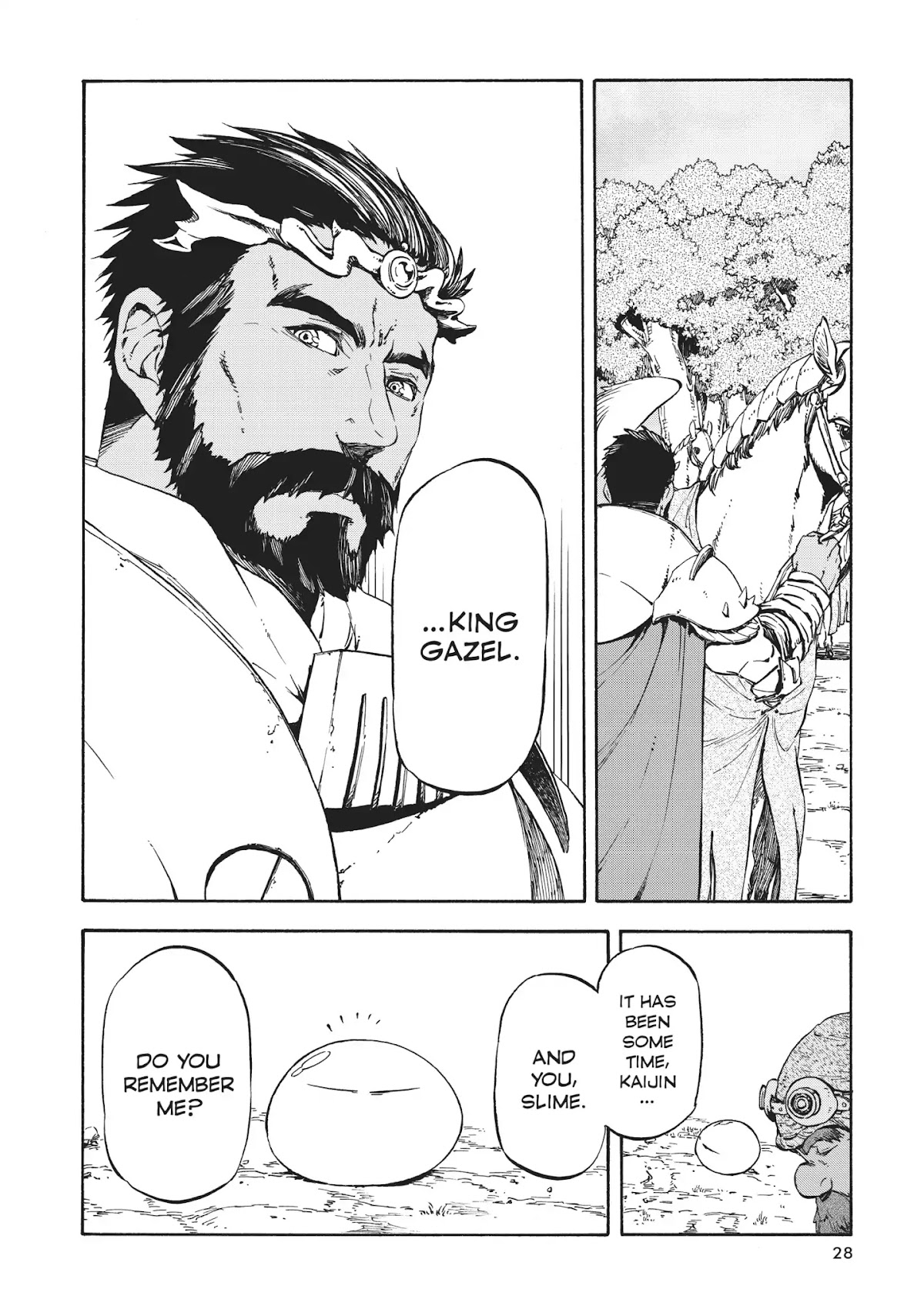 Tensei Shitara Slime Datta Ken Chapter 28 page 28 - Chapter 28: Attention on the Town of Monsters