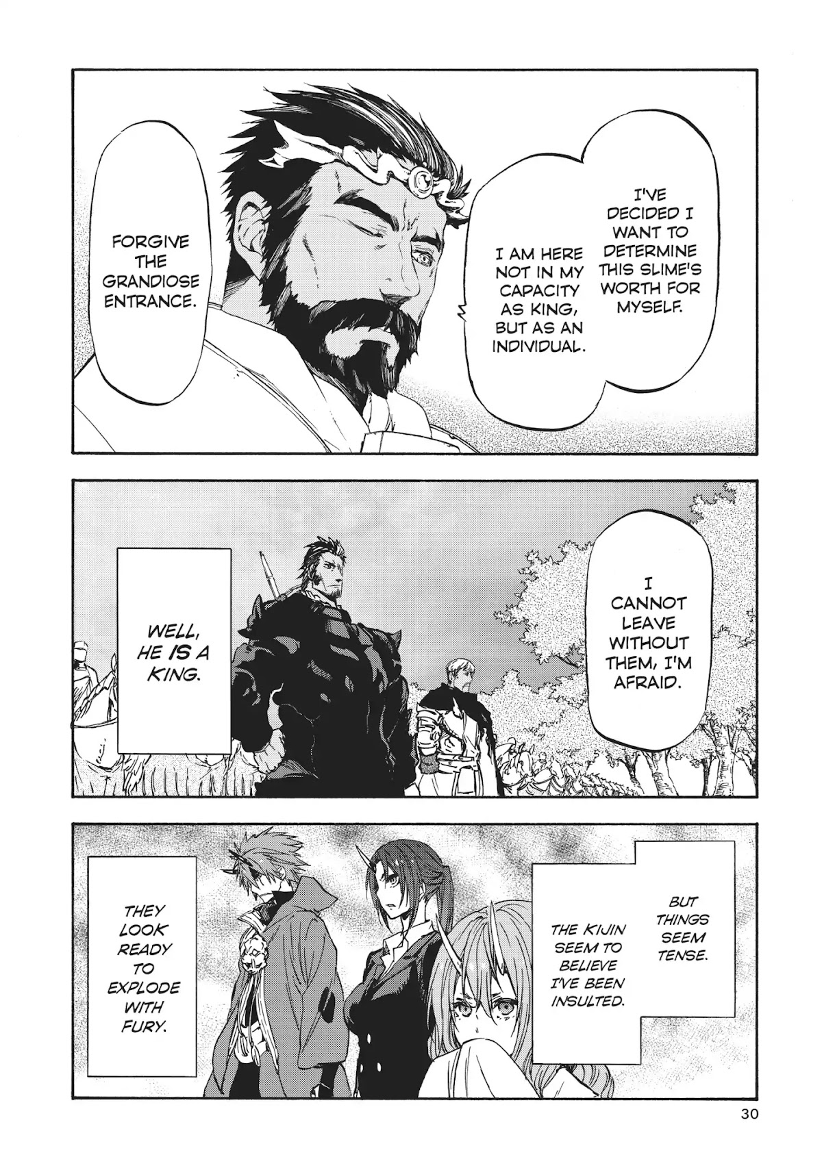 Tensei Shitara Slime Datta Ken Chapter 28 page 30 - Chapter 28: Attention on the Town of Monsters