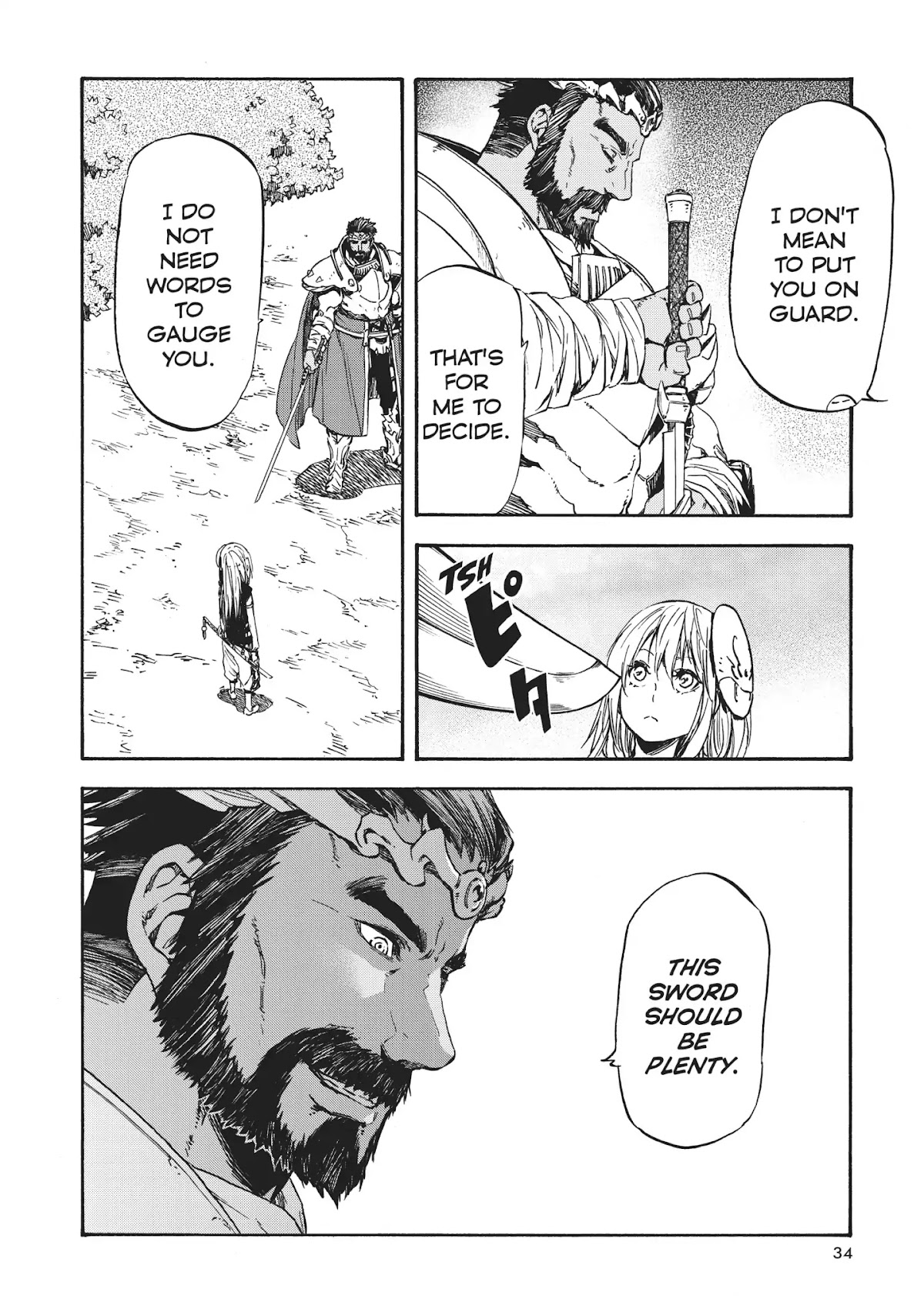 Tensei Shitara Slime Datta Ken Chapter 28 page 34 - Chapter 28: Attention on the Town of Monsters